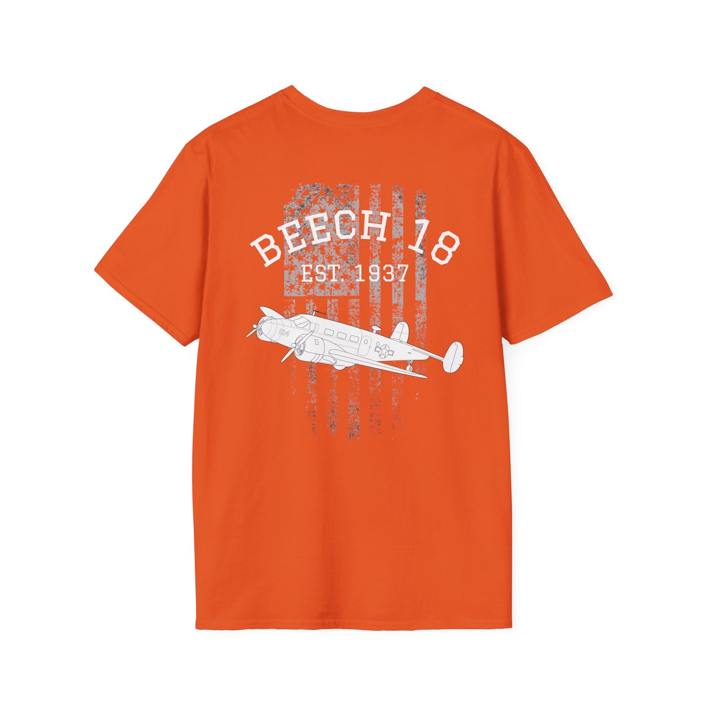 Beech 18 Vintage Aviation T-Shirt