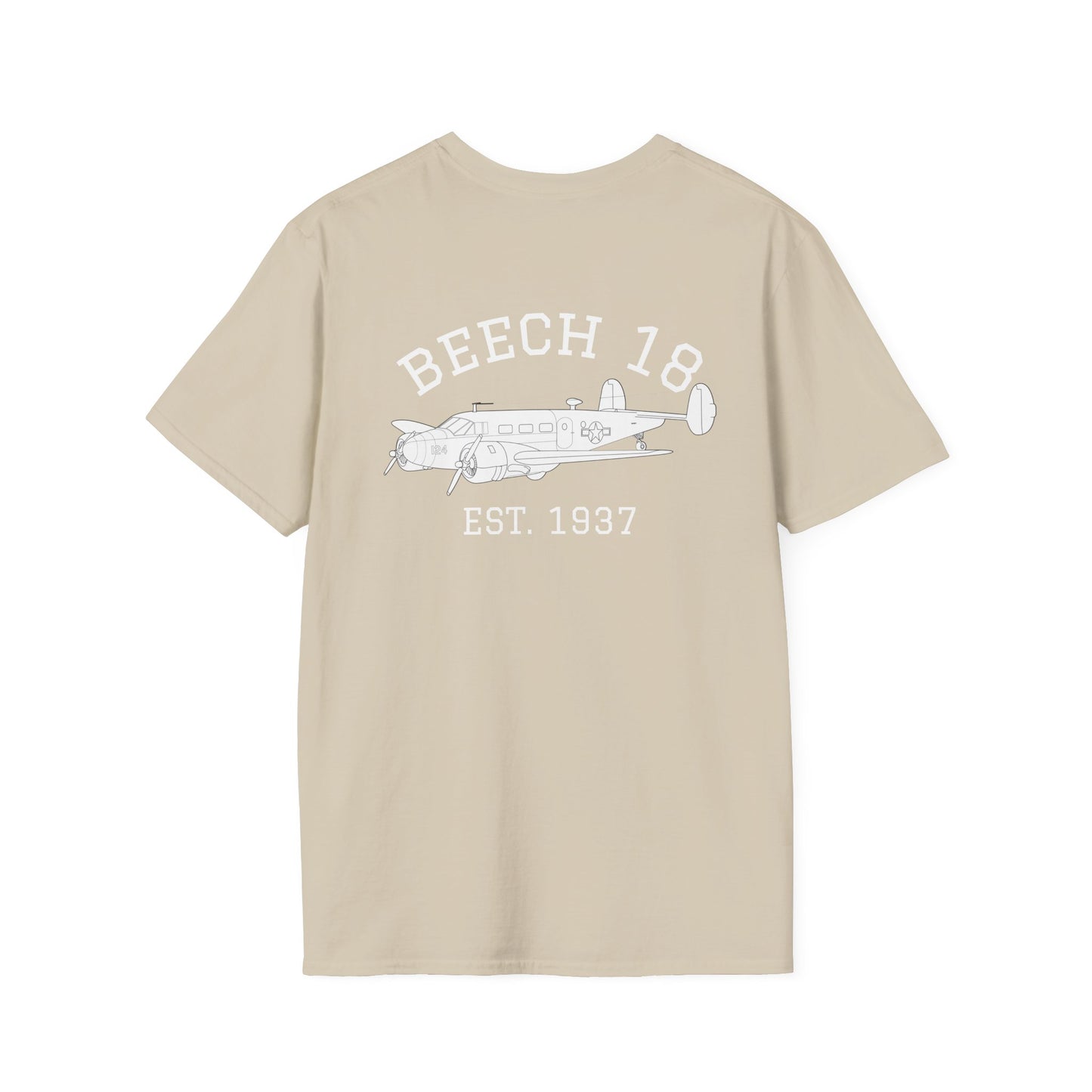 Beech 18 Vintage Aircraft T-Shirt