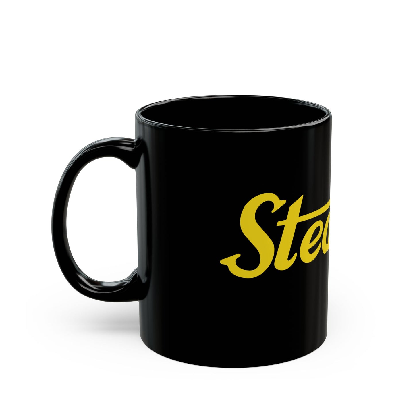 Stearman Aviation-Themed Black Mug, Perfect Gift for Pilots, Airplane Lovers, Gifts for Father's Day, Unique Coffee Cup, Personalized Pilot Mugs