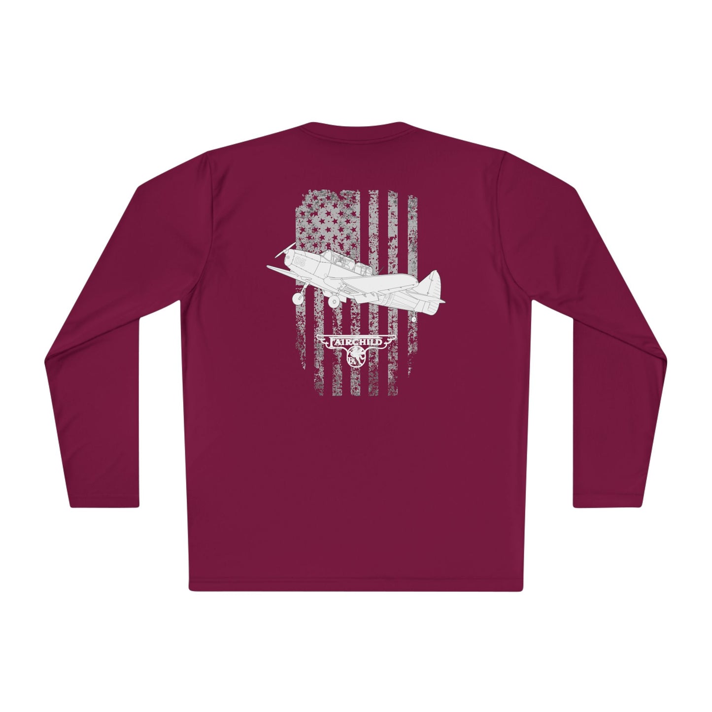 Fairchild PT-26 Aviation-Themed Unisex Long Sleeve Tee, Airplane Shirt, Flight Lover Gift, Casual Wear, Outdoor Activities, Travel Apparel