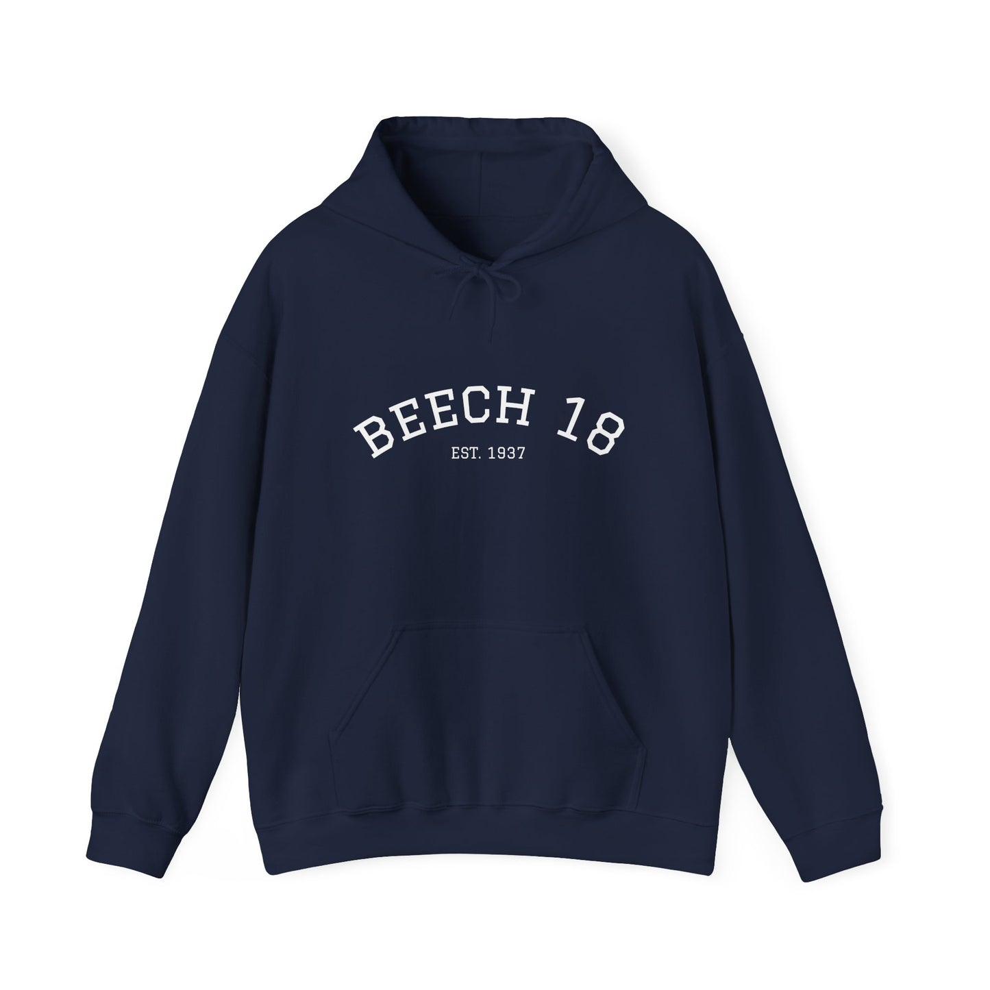 Beech 18 Aviator Vintage Hoodie, Unisex Pilot Sweatshirt, Retro Aviation Gift, Cozy Travel Wear, Unique Airplane Design