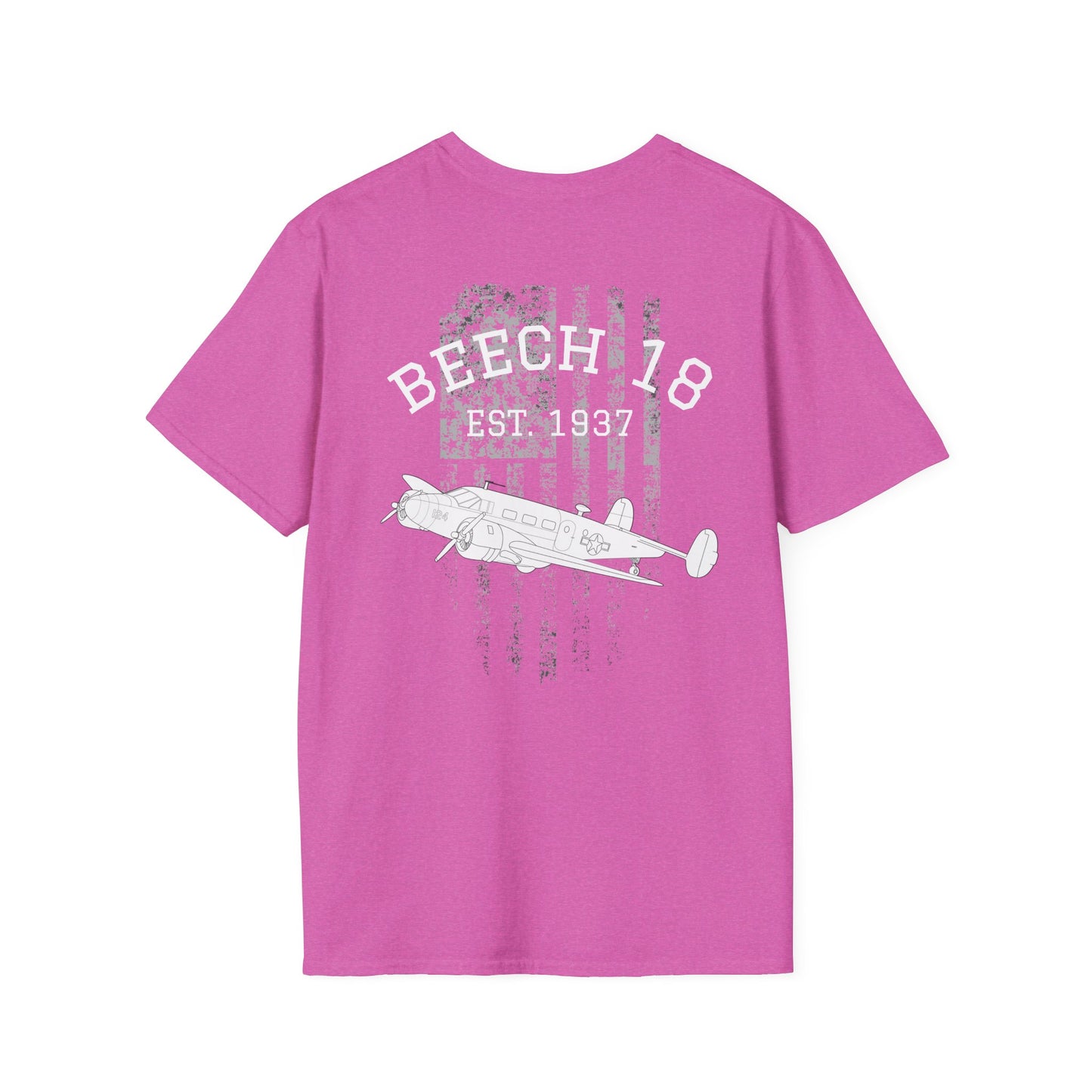 Beech 18 Vintage Aviation T-Shirt