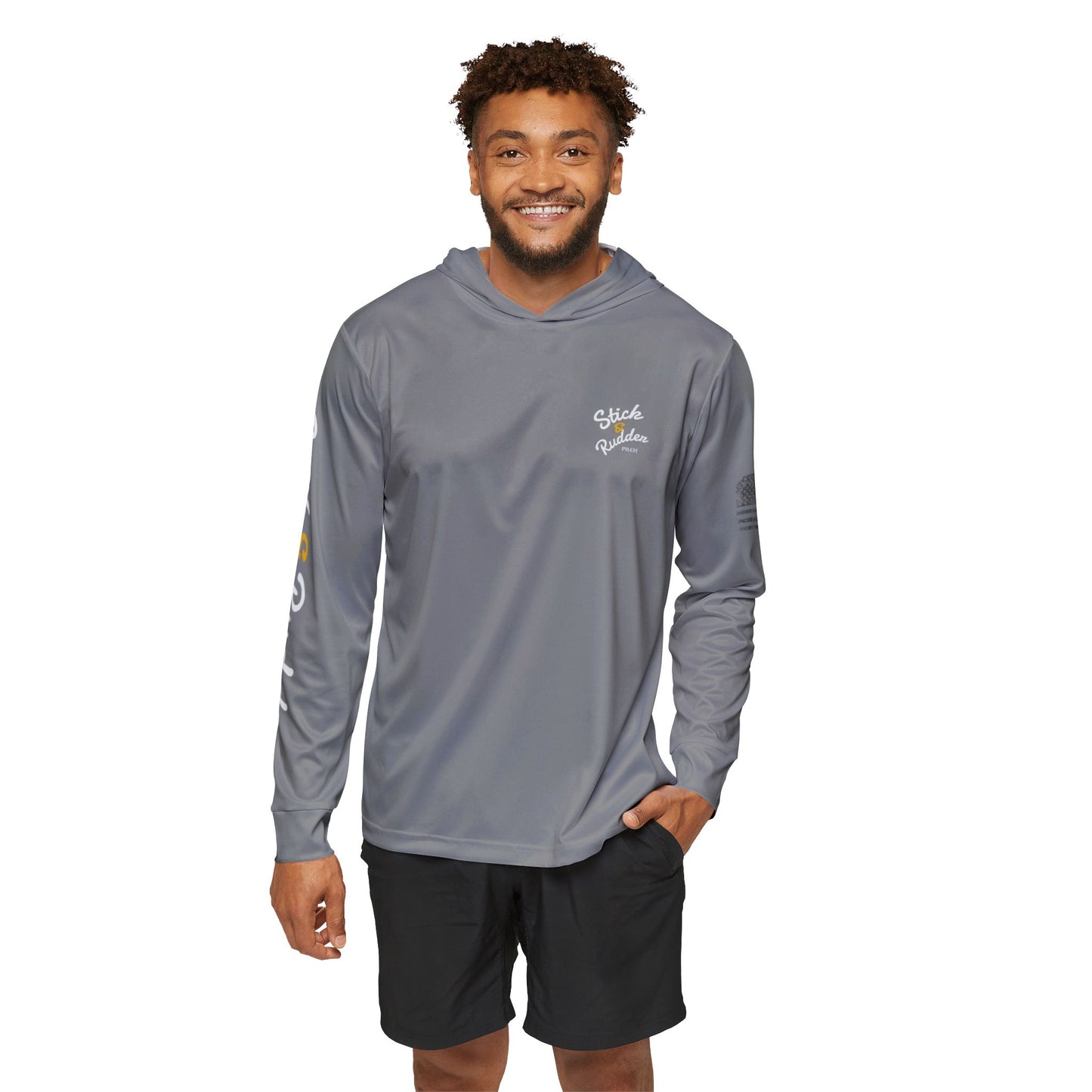 Cub Stick & Rudder Athlete Warmup Hoodie, Sporty Hoodie, Casual Men's Wear, Fitness Apparel, Outdoor Gear, Adventure Hoodie, Travel Outfit