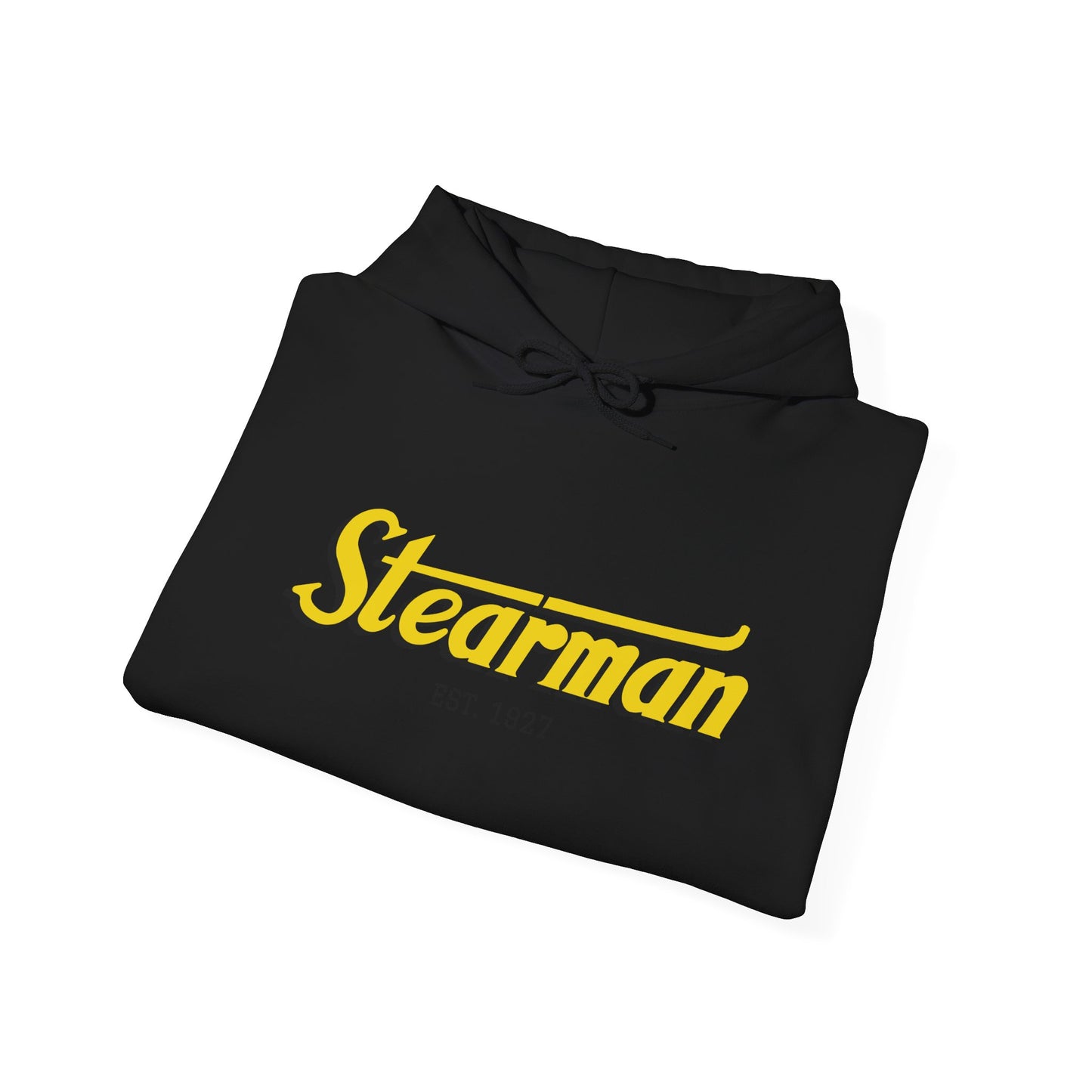 Stearman Aviator Vintage Hoodie, Unisex Pilot Sweatshirt, Retro Aviation Gift, Cozy Travel Wear, Unique Airplane Design
