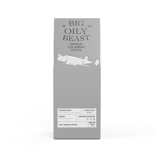 Big Oily Beast Premium Columbian Coffee (Medium Roast)