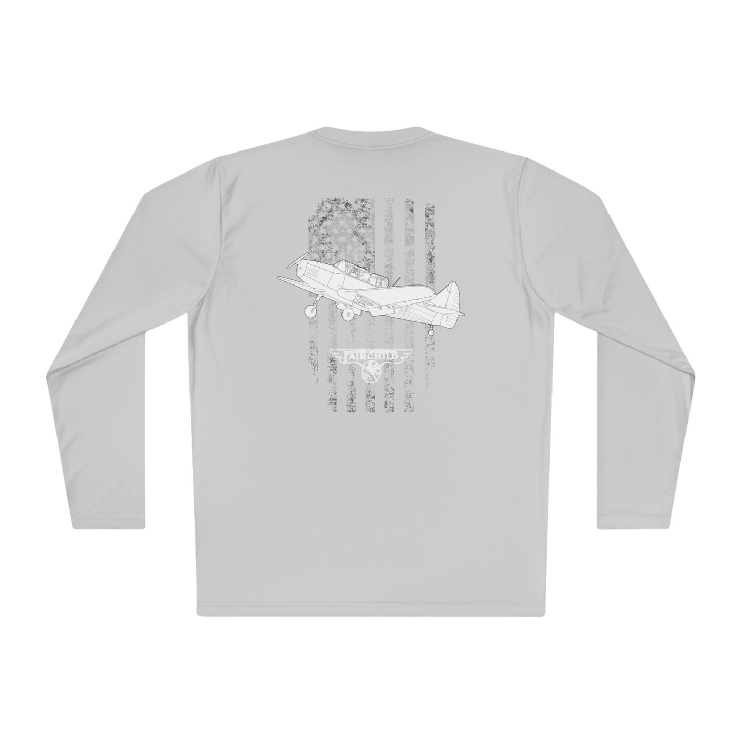 Fairchild PT-26 Aviation-Themed Unisex Long Sleeve Tee, Airplane Shirt, Flight Lover Gift, Casual Wear, Outdoor Activities, Travel Apparel