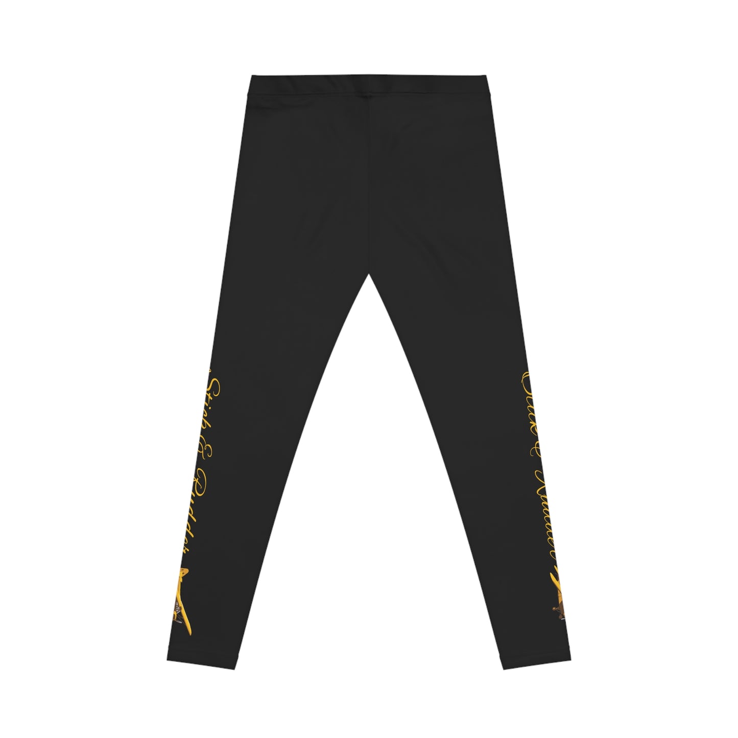 Cub Stick & Rudder Leggings with Aviation Print, Casual Activewear, Everyday Comfort, Sporty Fashion, Great for Gym & Lounging
