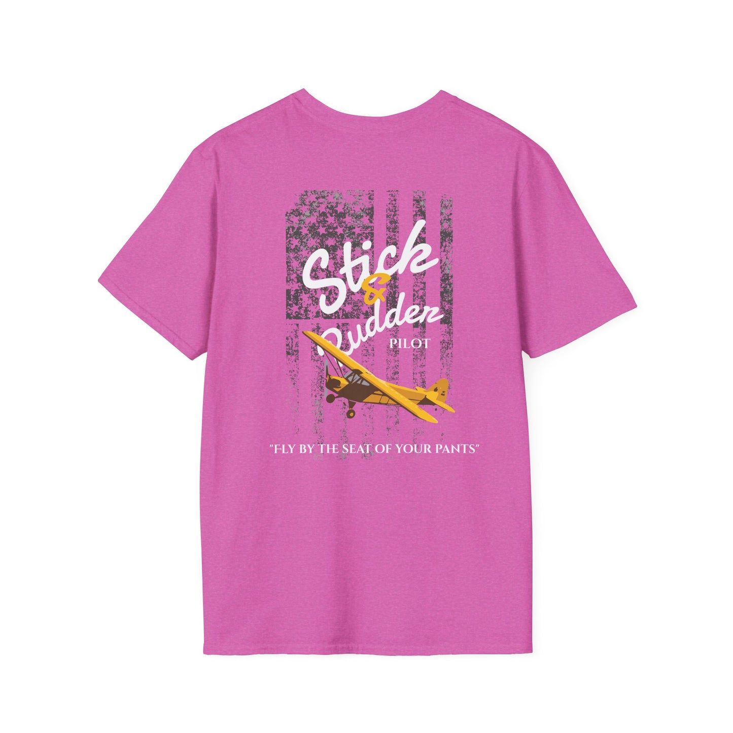 Cub Stick & Rudder Vintage Aviation T-Shirt