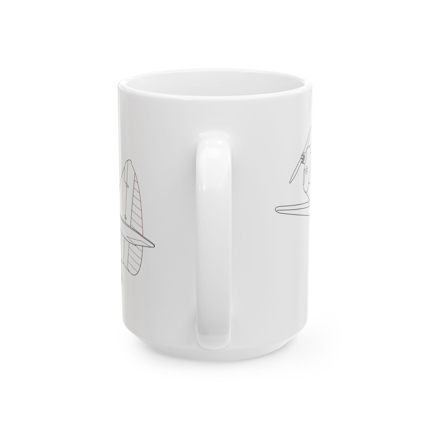 Fairchild PT-26 Aviator Design Ceramic Mug - Perfect Gift for Pilots, Aviation Enthusiasts, Airplane Lovers, Birthday, Father's Day, Coffee, Tea