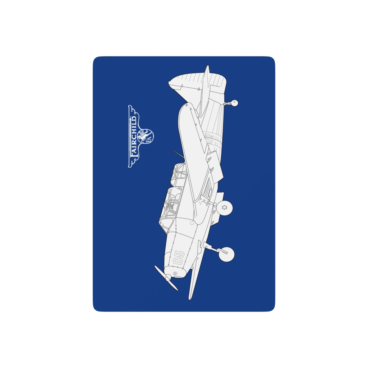 Fairchild PT-26 Poker Playing Cards for Game Nights, Unique Card Deck, Casino Theme Gift, Personalized Poker Set, Poker Night Essentials