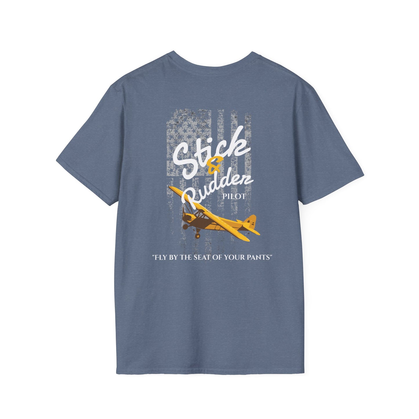 Cub Stick & Rudder Vintage Aviation T-Shirt