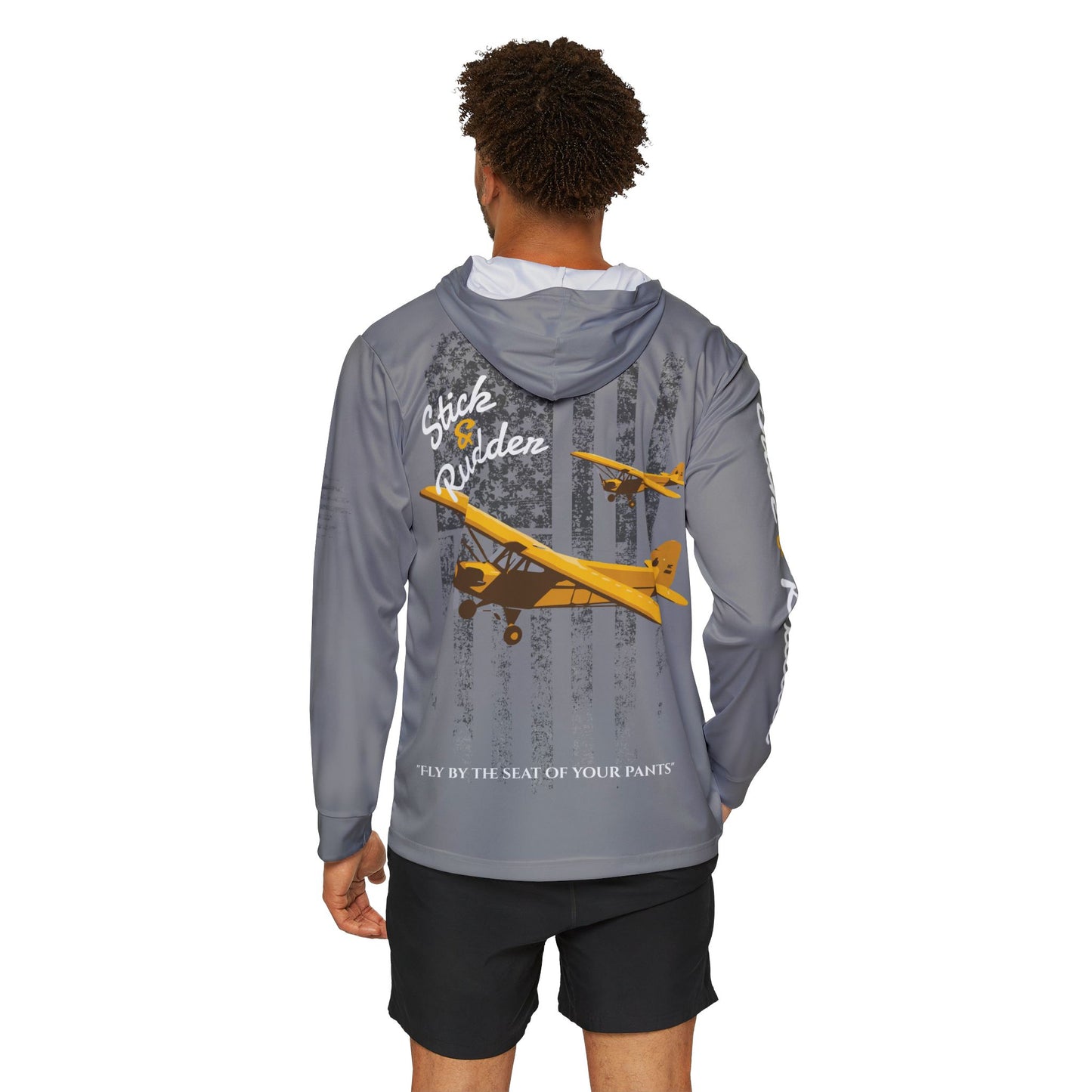 Cub Stick & Rudder Athlete Warmup Hoodie, Sporty Hoodie, Casual Men's Wear, Fitness Apparel, Outdoor Gear, Adventure Hoodie, Travel Outfit