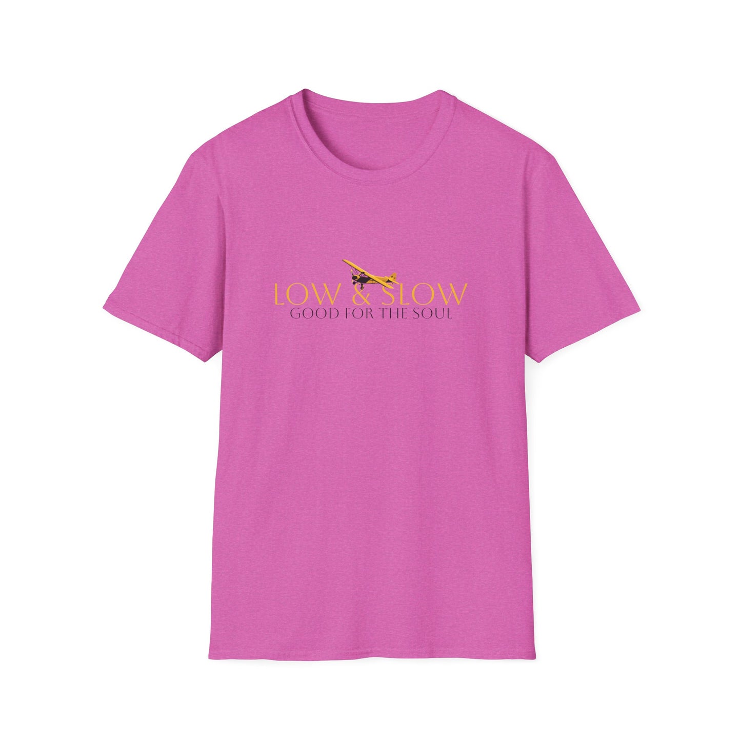 Low & Slow Taildragger Flying Aviation T-Shirt