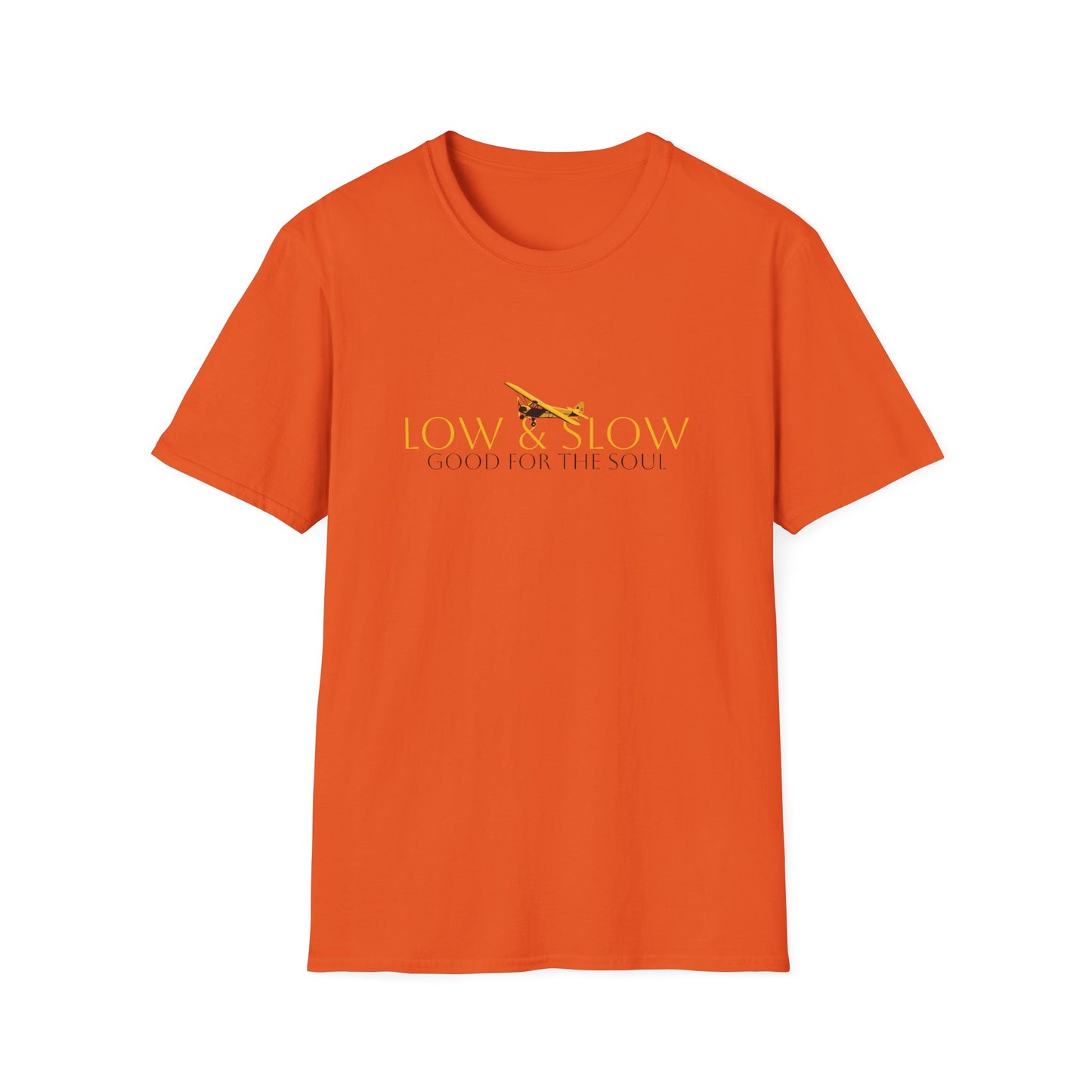 Low & Slow Taildragger Flying Aviation T-Shirt