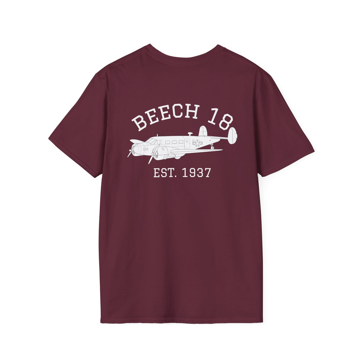Beech 18 Vintage Aircraft T-Shirt