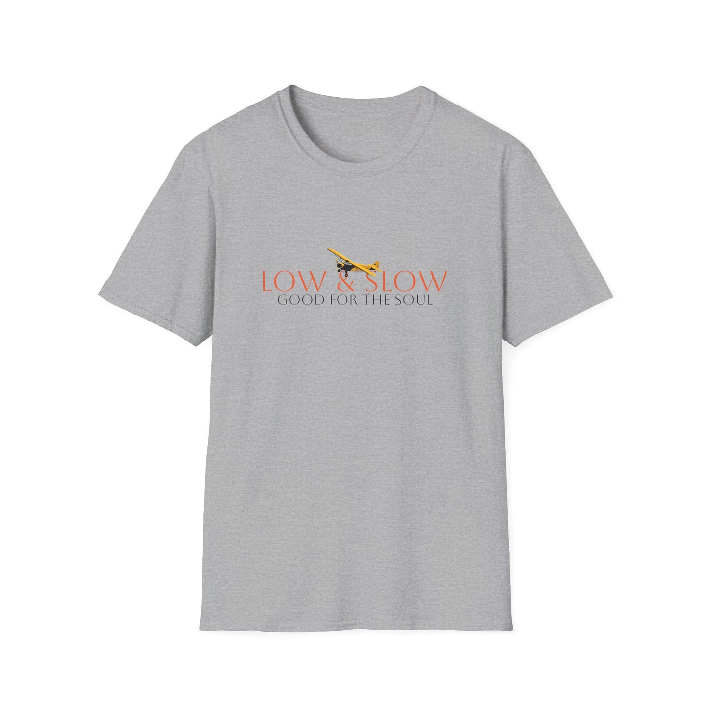 Low & Slow Taildragger Flying Aviation T-Shirt