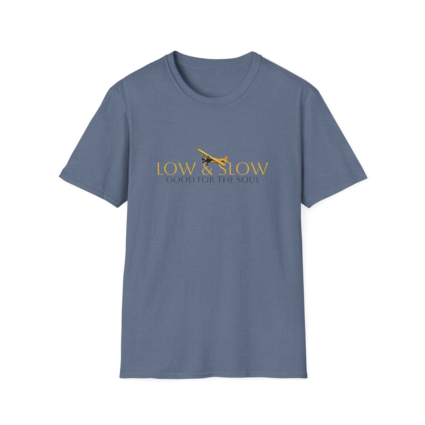 Low & Slow Taildragger Flying Aviation T-Shirt