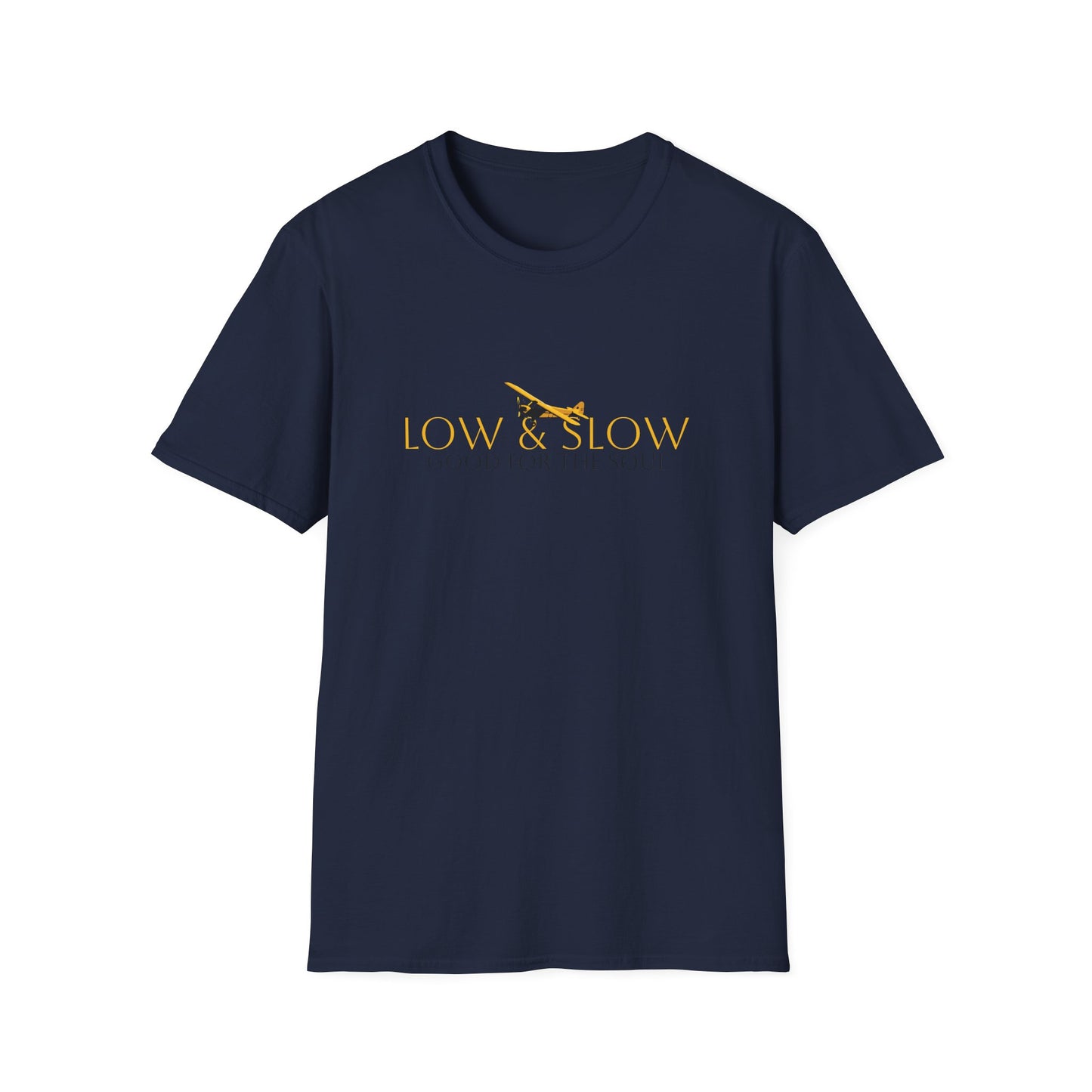 Low & Slow Taildragger Flying Aviation T-Shirt