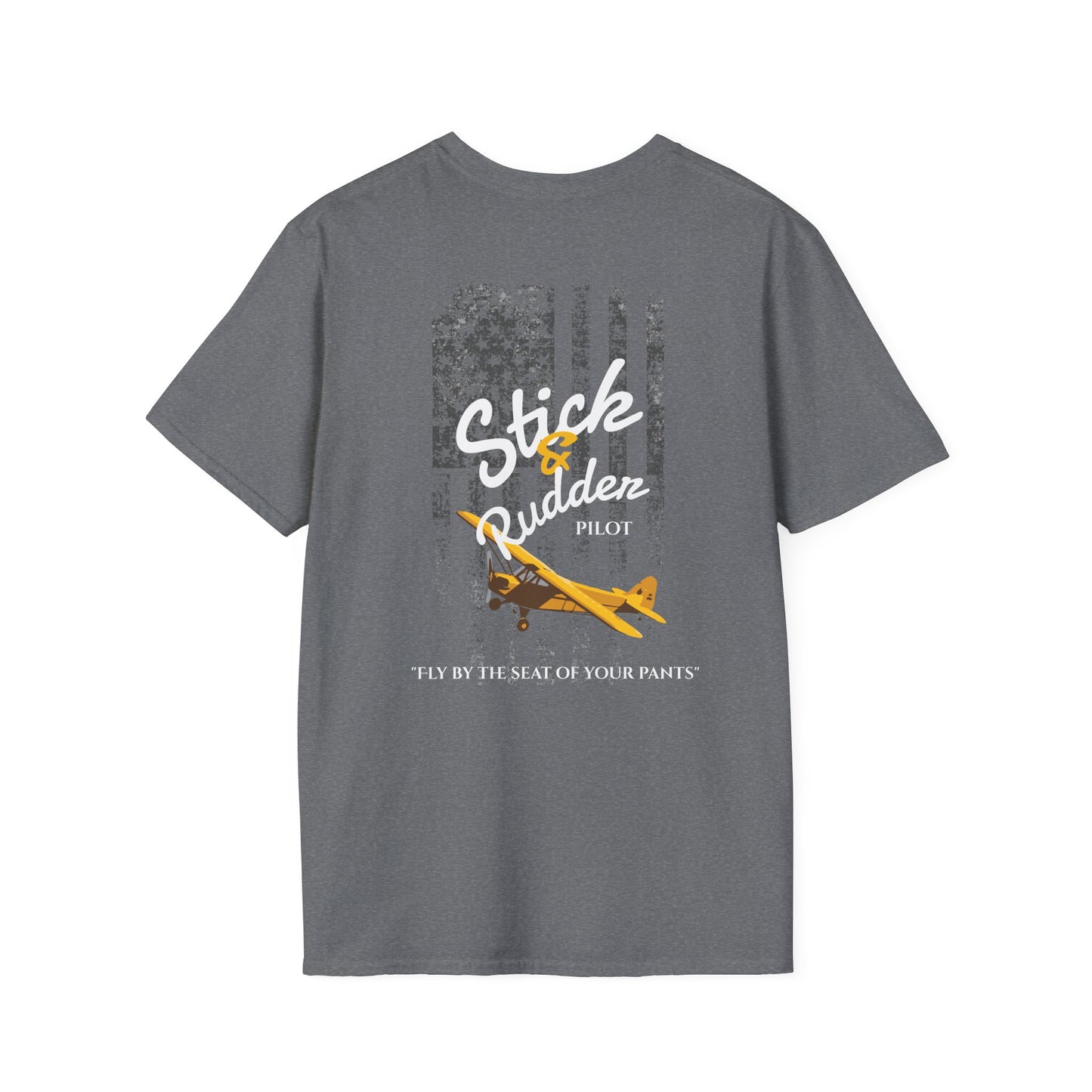Cub Stick & Rudder Vintage Aviation T-Shirt