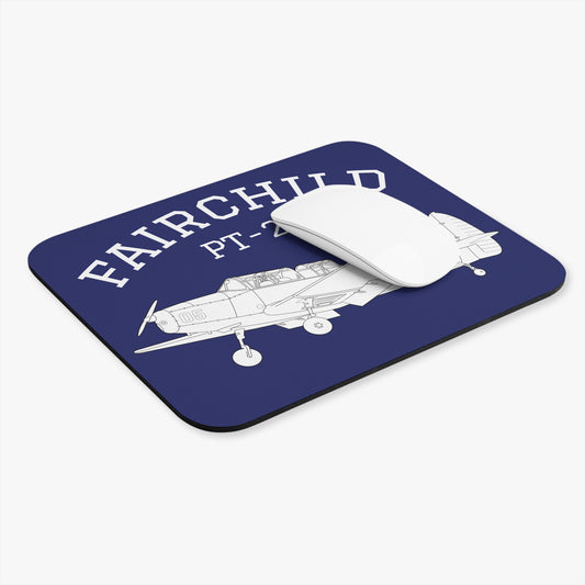 Fairchild PT-26 Vintage Airplane Mouse Pad -  Perfect Gift for Aviation Enthusiasts, Office Decor, Pilot Gifts
