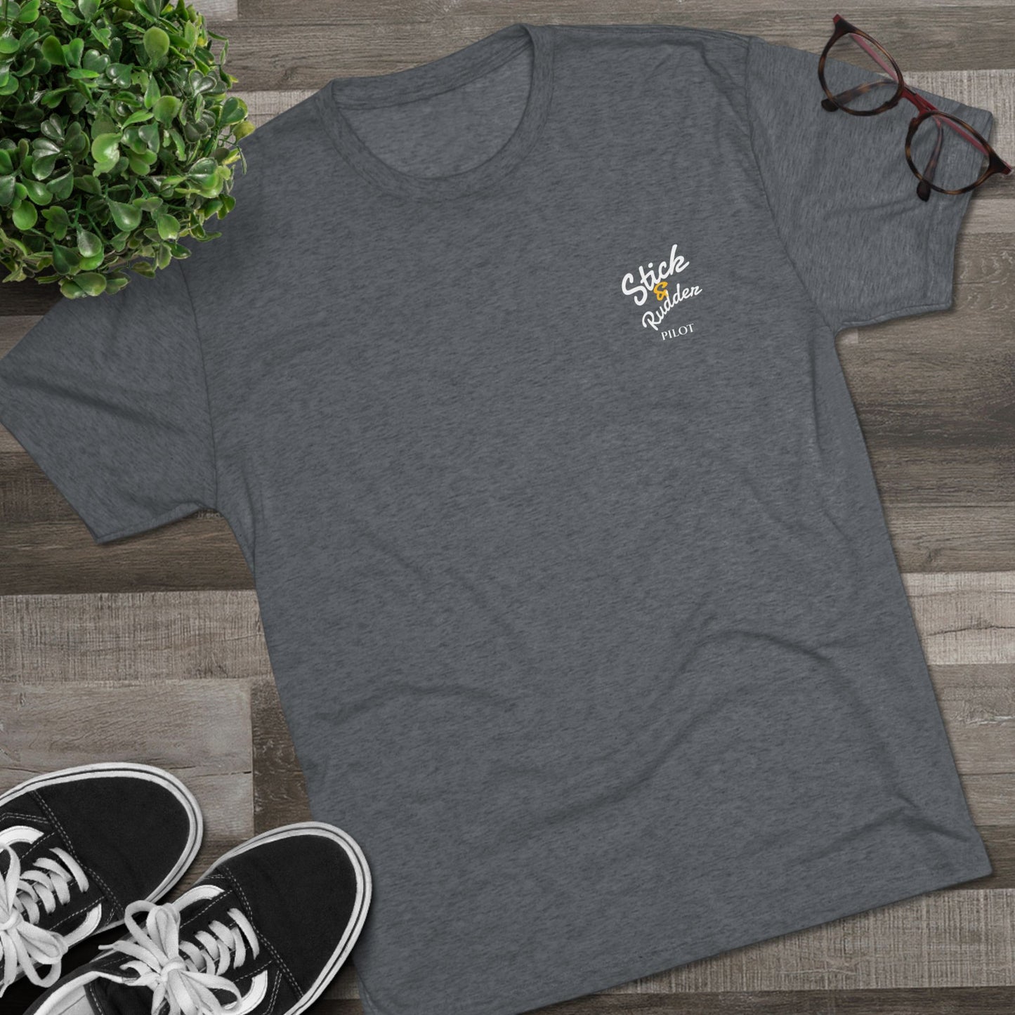 Stick & Rudder T-Shirt, Perfect Gift for Pilots, Travel Enthusiasts, and Father's Day, Casual Wear, Unisex [...]