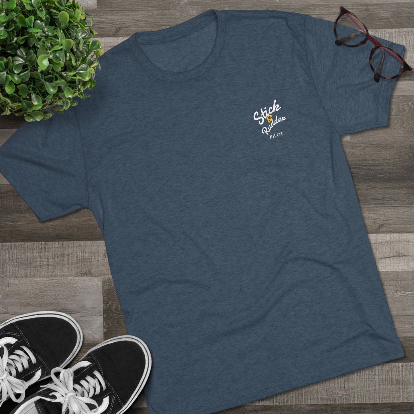 Stick & Rudder T-Shirt, Perfect Gift for Pilots, Travel Enthusiasts, and Father's Day, Casual Wear, Unisex [...]