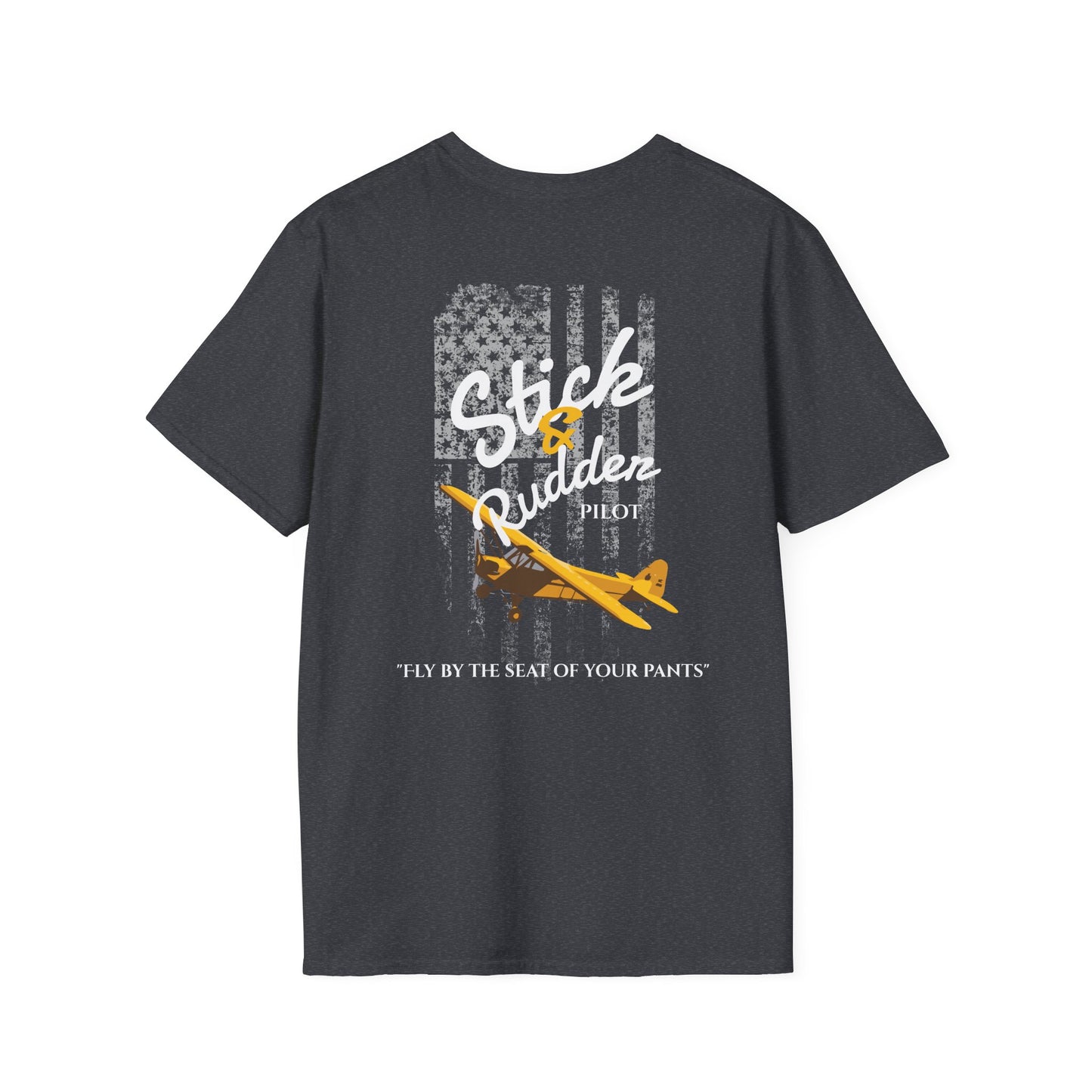 Cub Stick & Rudder Vintage Aviation T-Shirt