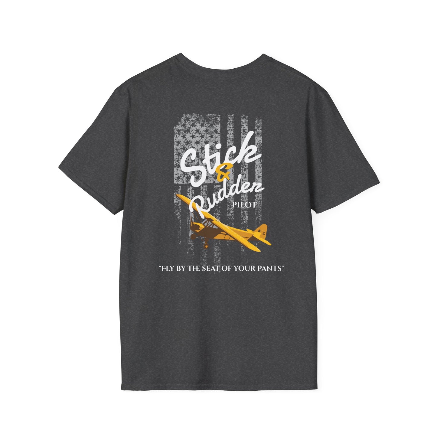 Cub Stick & Rudder Vintage Aviation T-Shirt