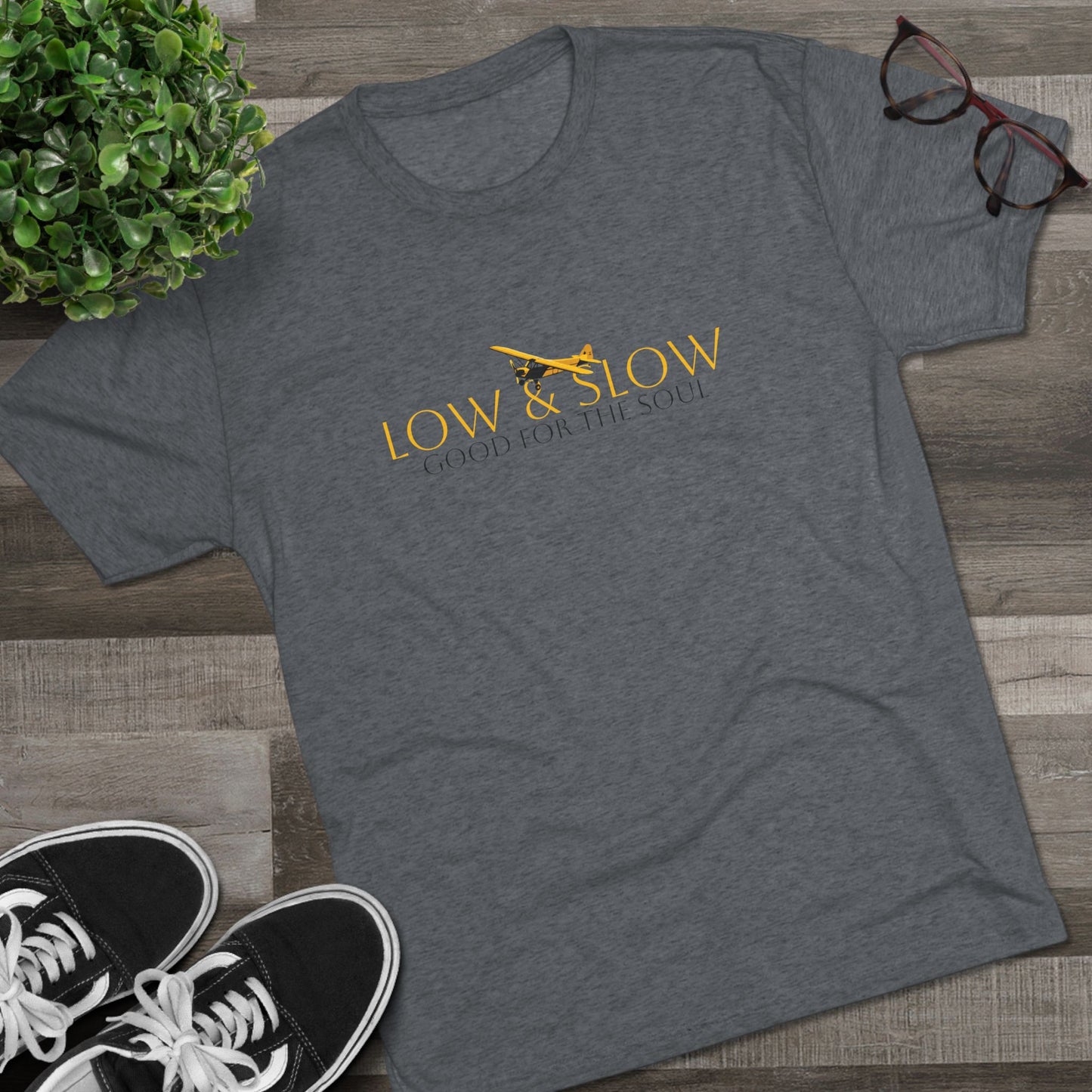 Low & Slow Taildragger Flying T-Shirt, Perfect Gift for Pilots, Travel Enthusiasts, and Father's Day, Casual Wear, Unisex [...]