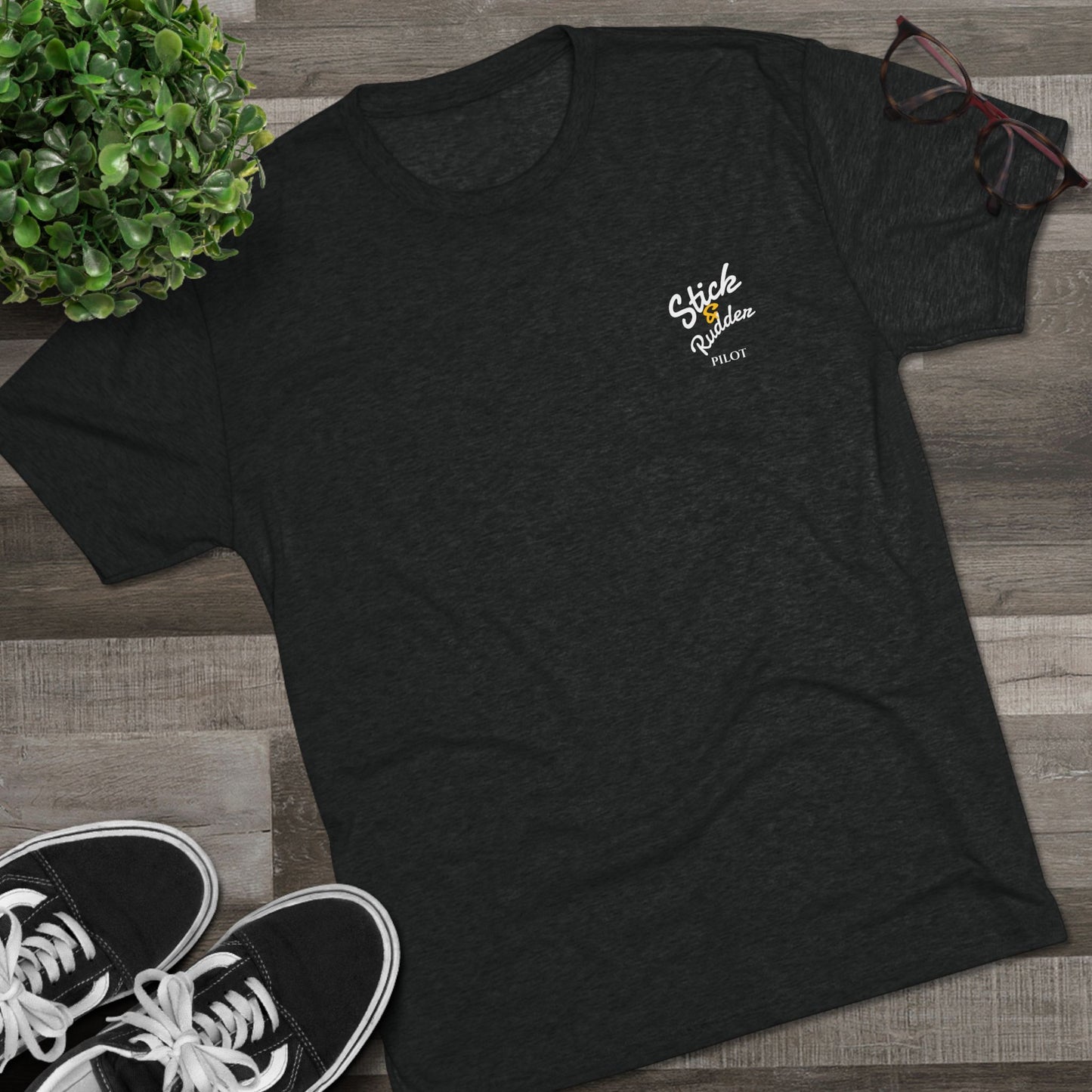 Stick & Rudder T-Shirt, Perfect Gift for Pilots, Travel Enthusiasts, and Father's Day, Casual Wear, Unisex [...]