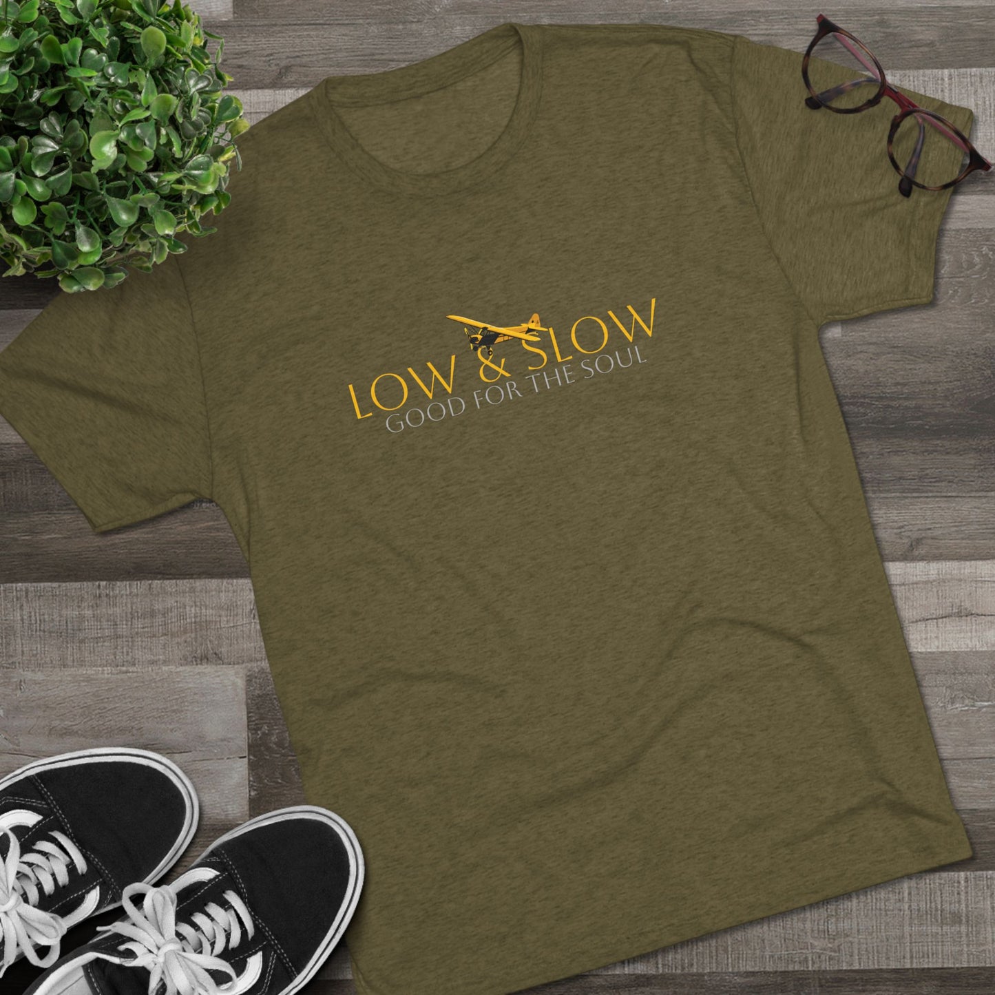 Low & Slow Taildragger Flying T-Shirt, Perfect Gift for Pilots, Travel Enthusiasts, and Father's Day, Casual Wear, Unisex [...]