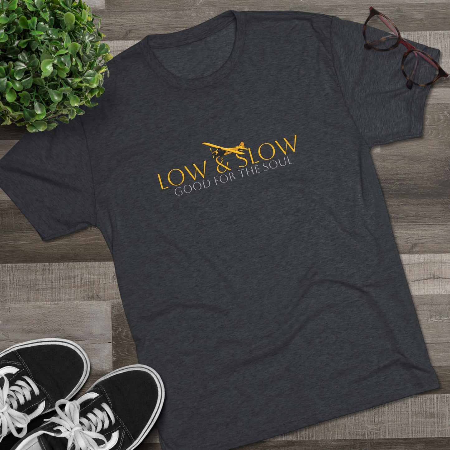Low & Slow Taildragger Flying T-Shirt, Perfect Gift for Pilots, Travel Enthusiasts, and Father's Day, Casual Wear, Unisex [...]