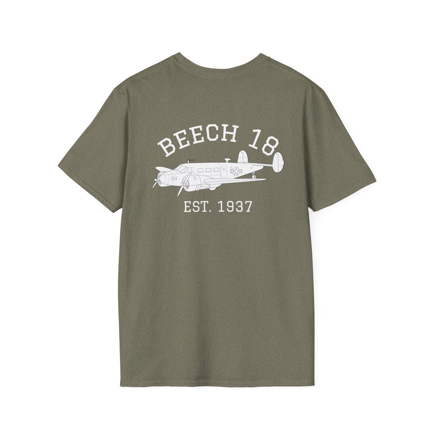 Beech 18 Vintage Aircraft T-Shirt