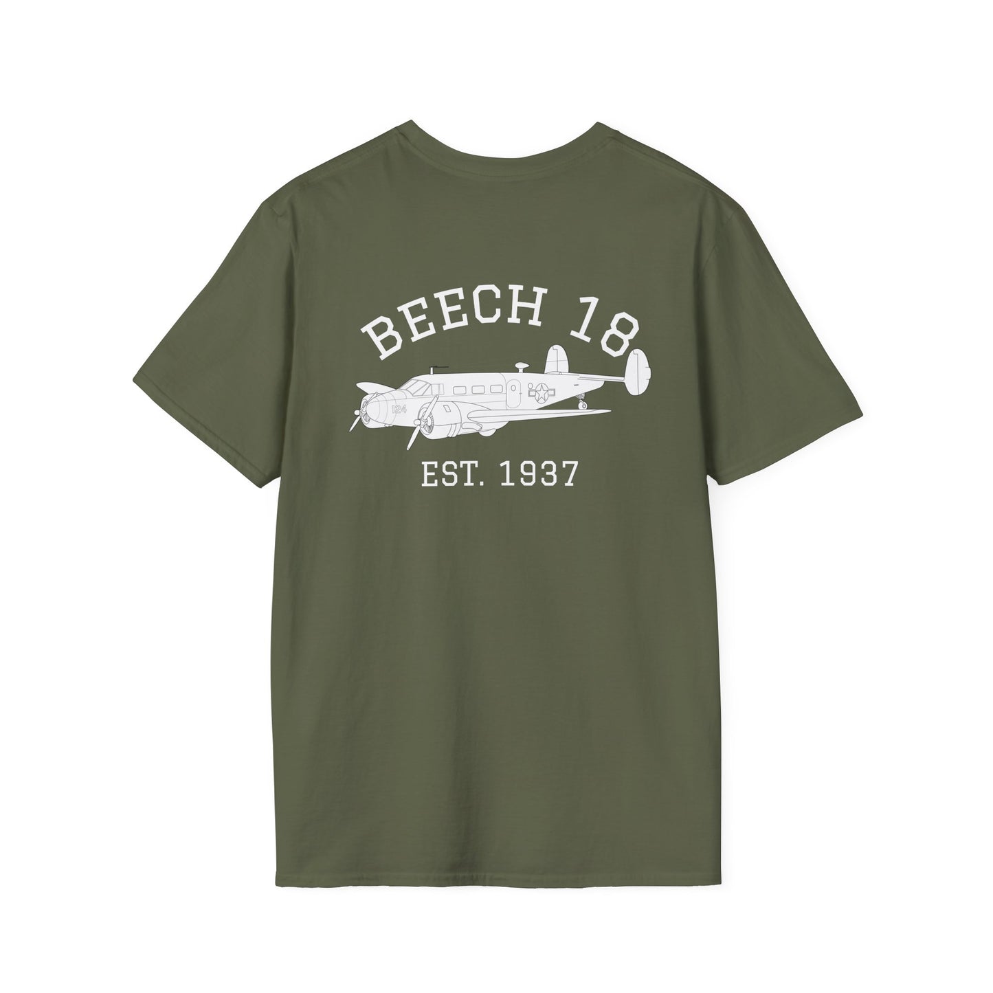 Beech 18 Vintage Aircraft T-Shirt