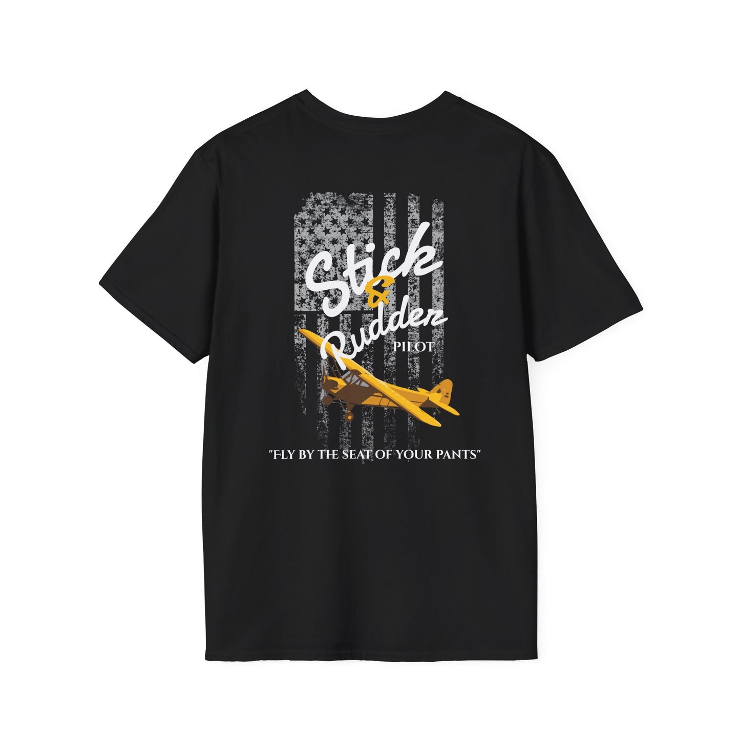Cub Stick & Rudder Vintage Aviation T-Shirt