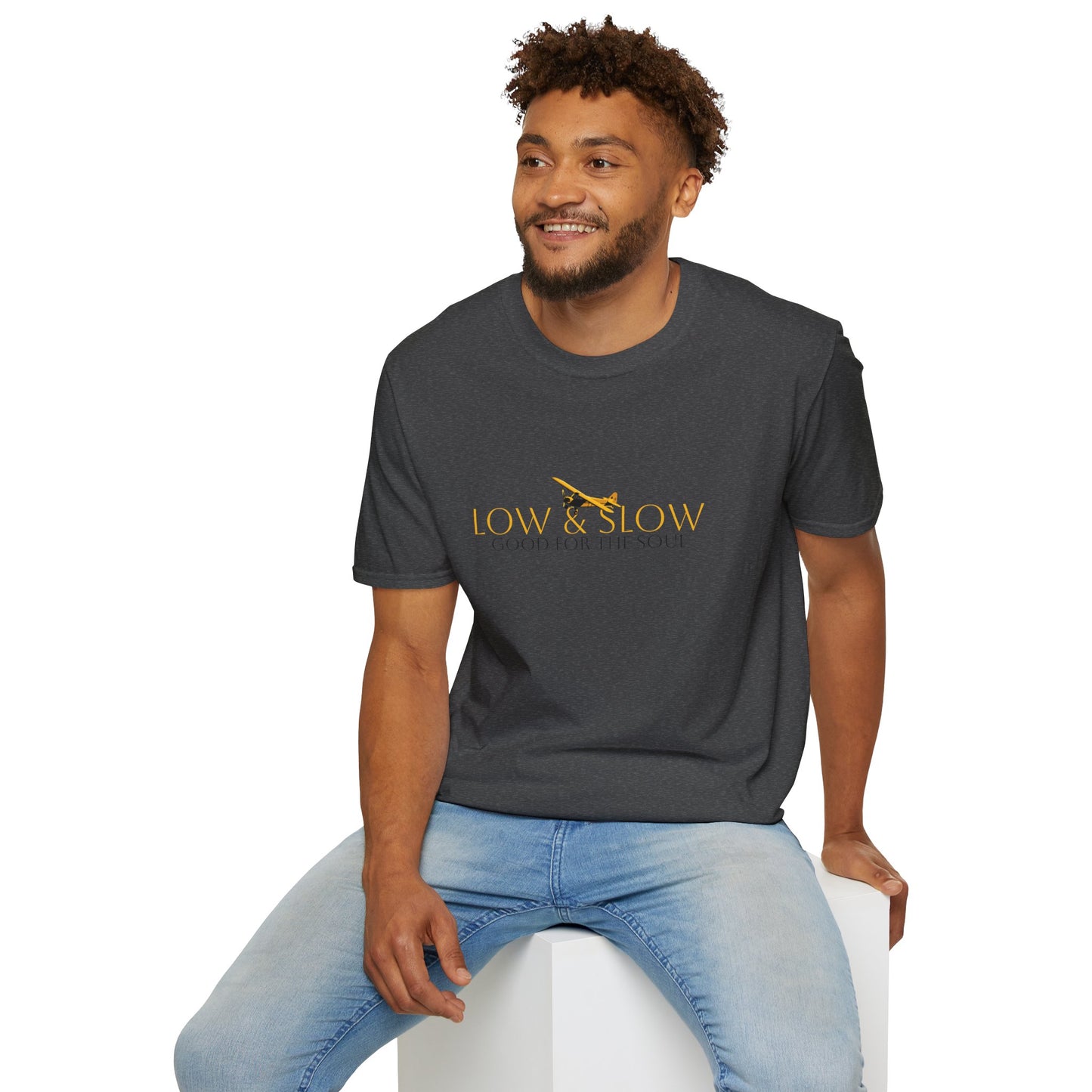 Low & Slow Taildragger Flying Aviation T-Shirt