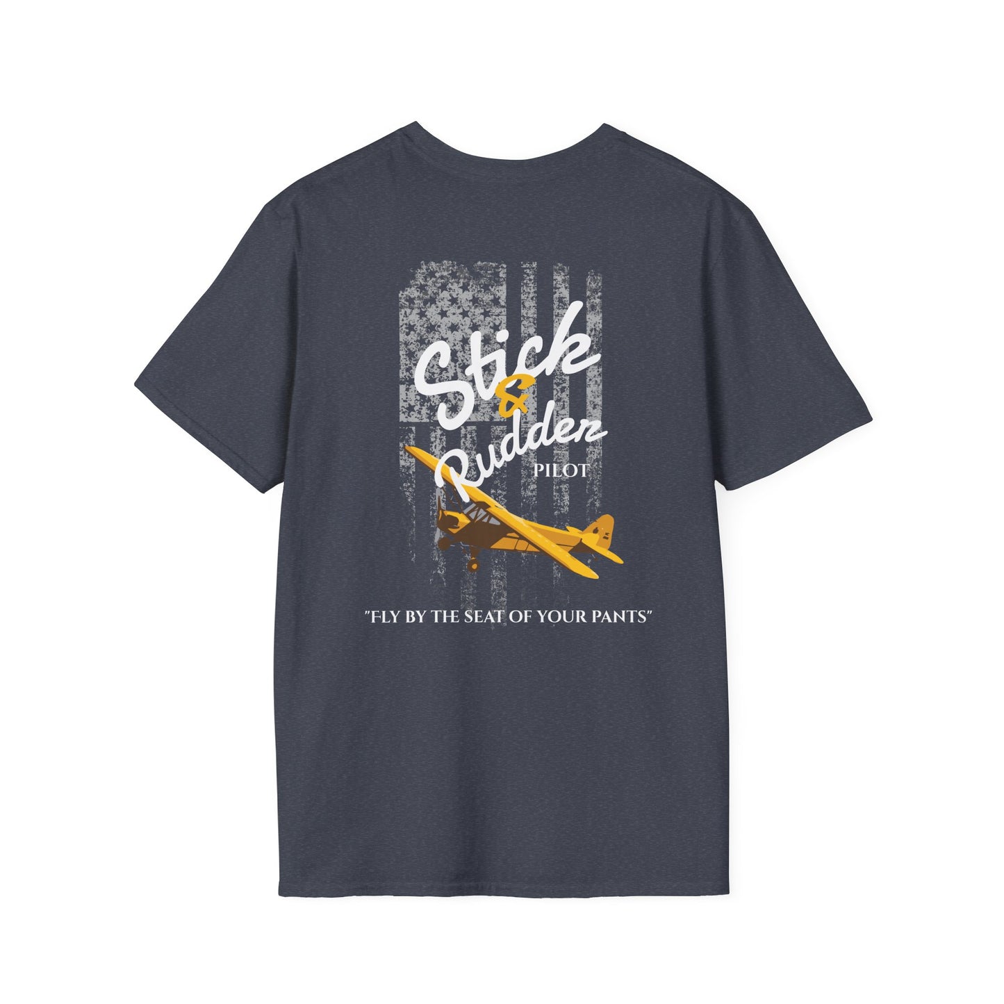 Cub Stick & Rudder Vintage Aviation T-Shirt