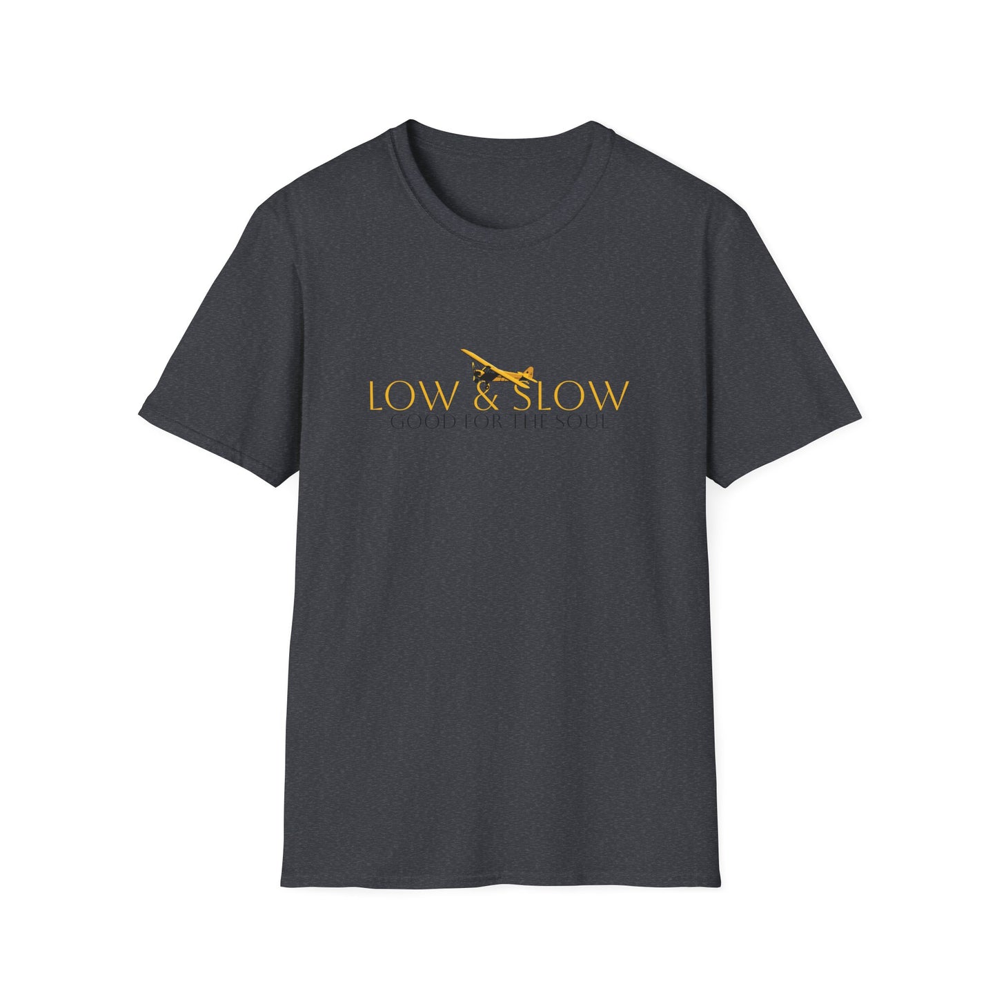 Low & Slow Taildragger Flying Aviation T-Shirt