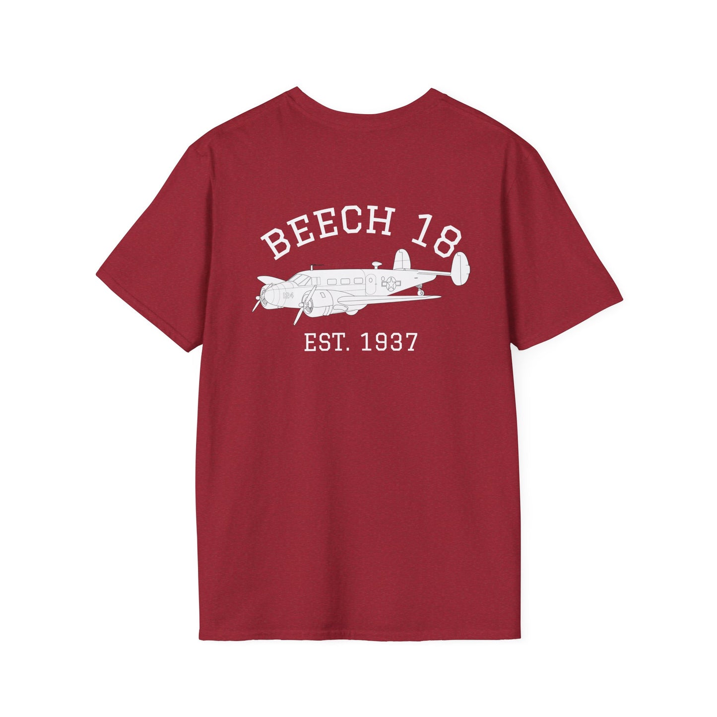 Beech 18 Vintage Aircraft T-Shirt