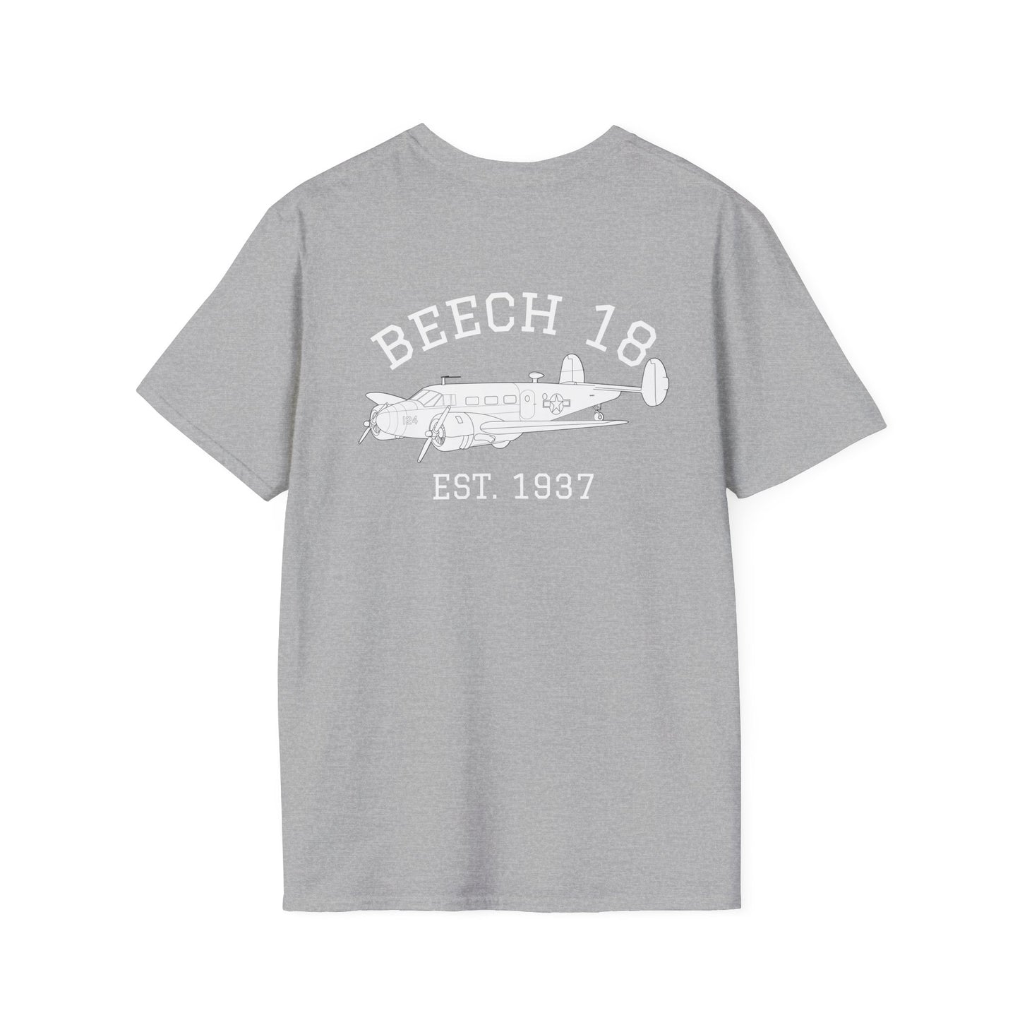 Beech 18 Vintage Aircraft T-Shirt