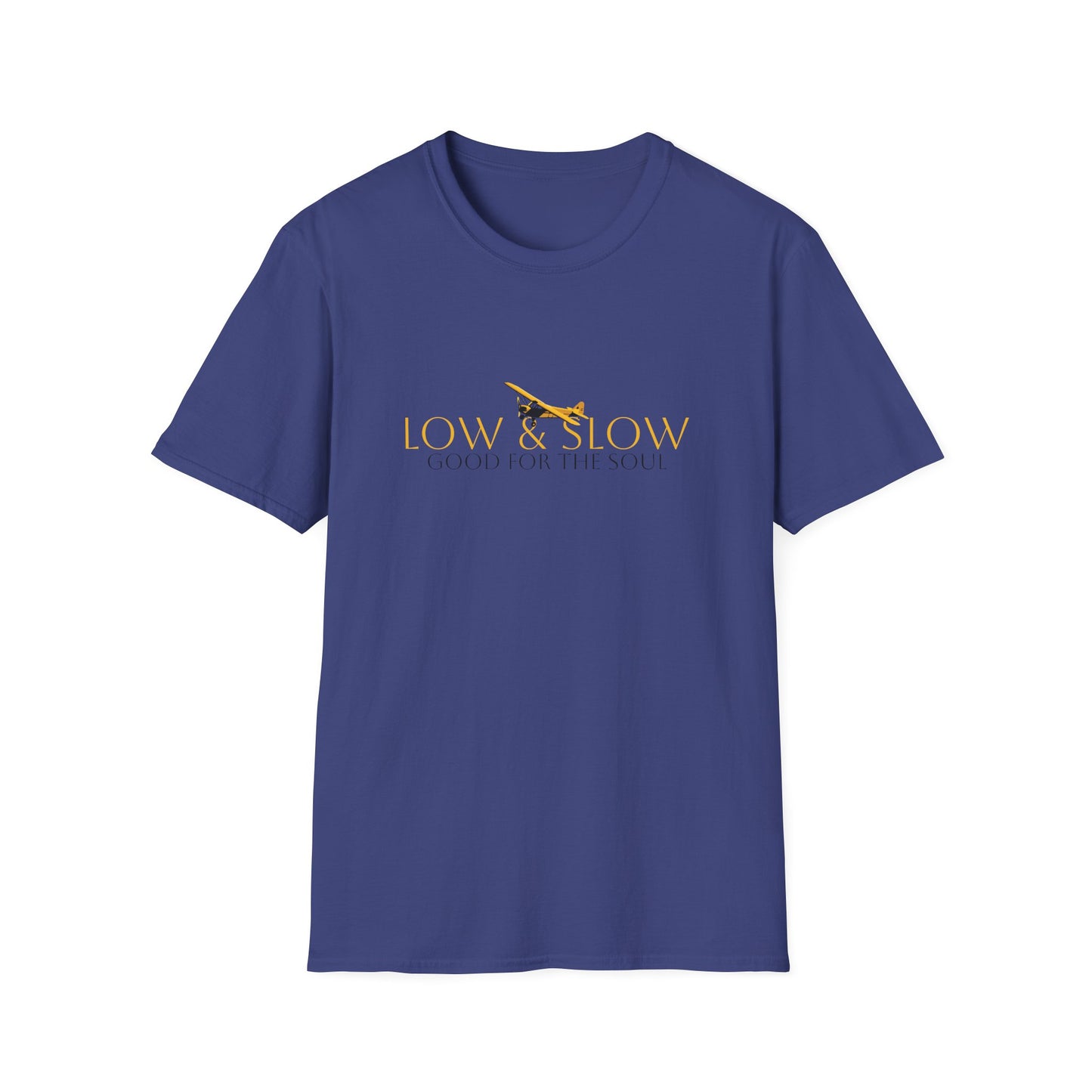 Low & Slow Taildragger Flying Aviation T-Shirt