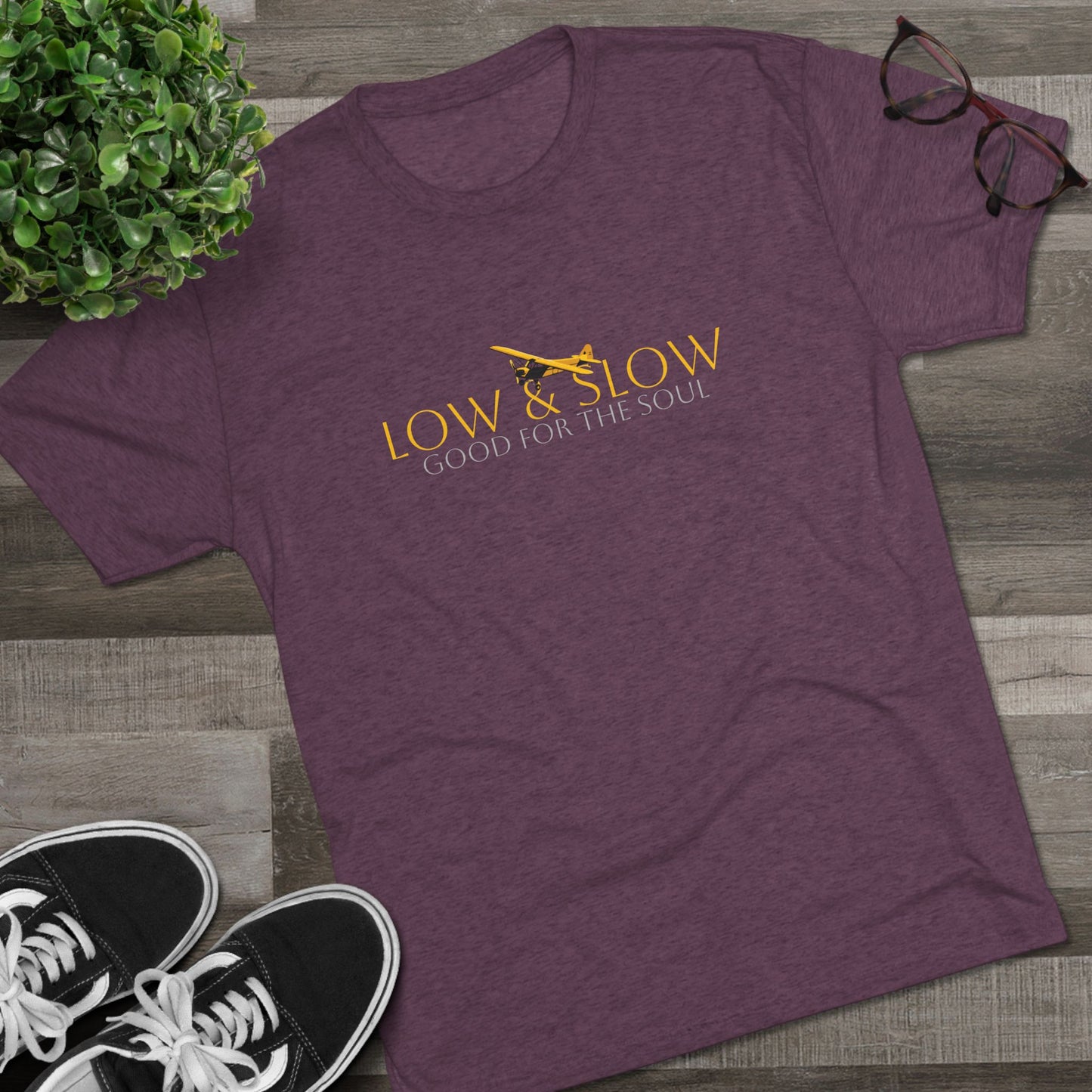 Low & Slow Taildragger Flying T-Shirt, Perfect Gift for Pilots, Travel Enthusiasts, and Father's Day, Casual Wear, Unisex [...]