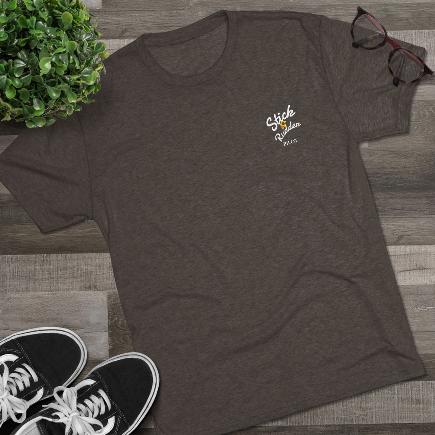 Stick & Rudder T-Shirt, Perfect Gift for Pilots, Travel Enthusiasts, and Father's Day, Casual Wear, Unisex [...]