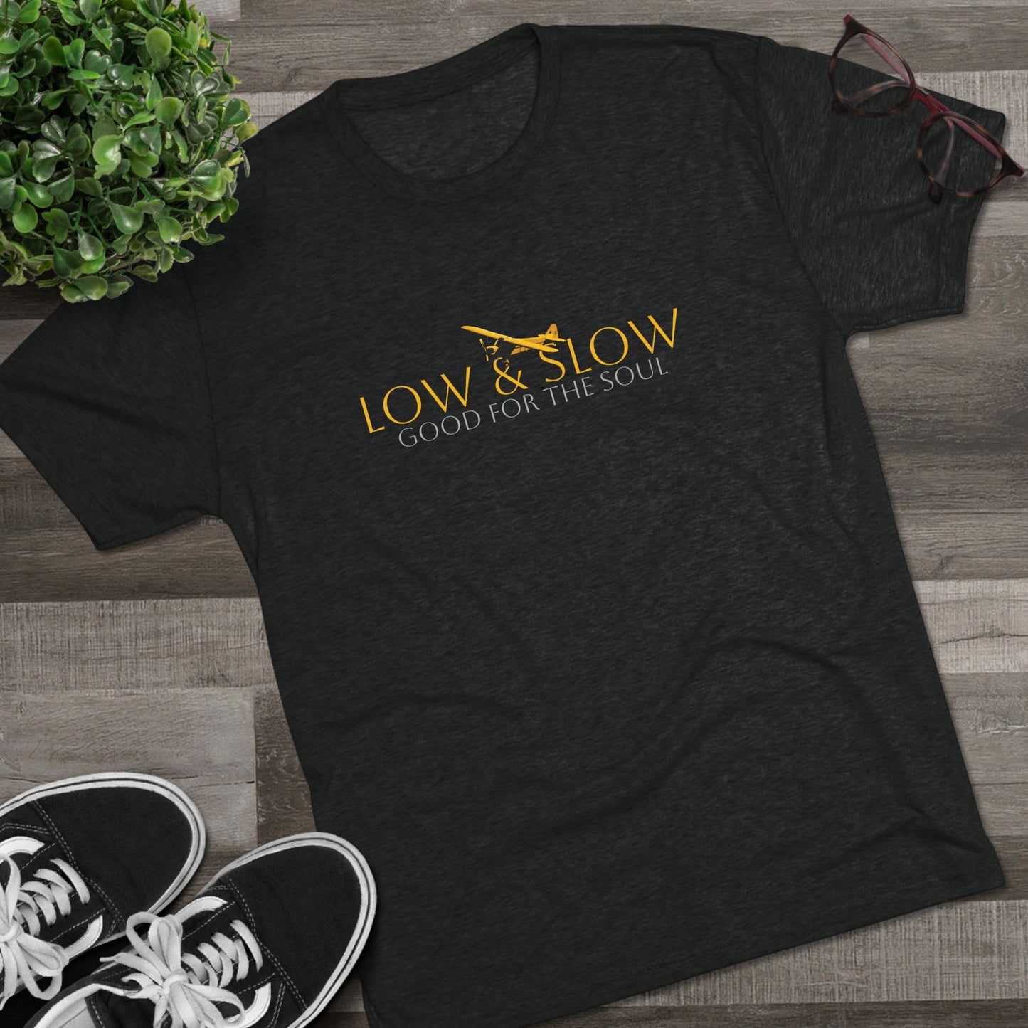 Low & Slow Taildragger Flying T-Shirt, Perfect Gift for Pilots, Travel Enthusiasts, and Father's Day, Casual Wear, Unisex [...]