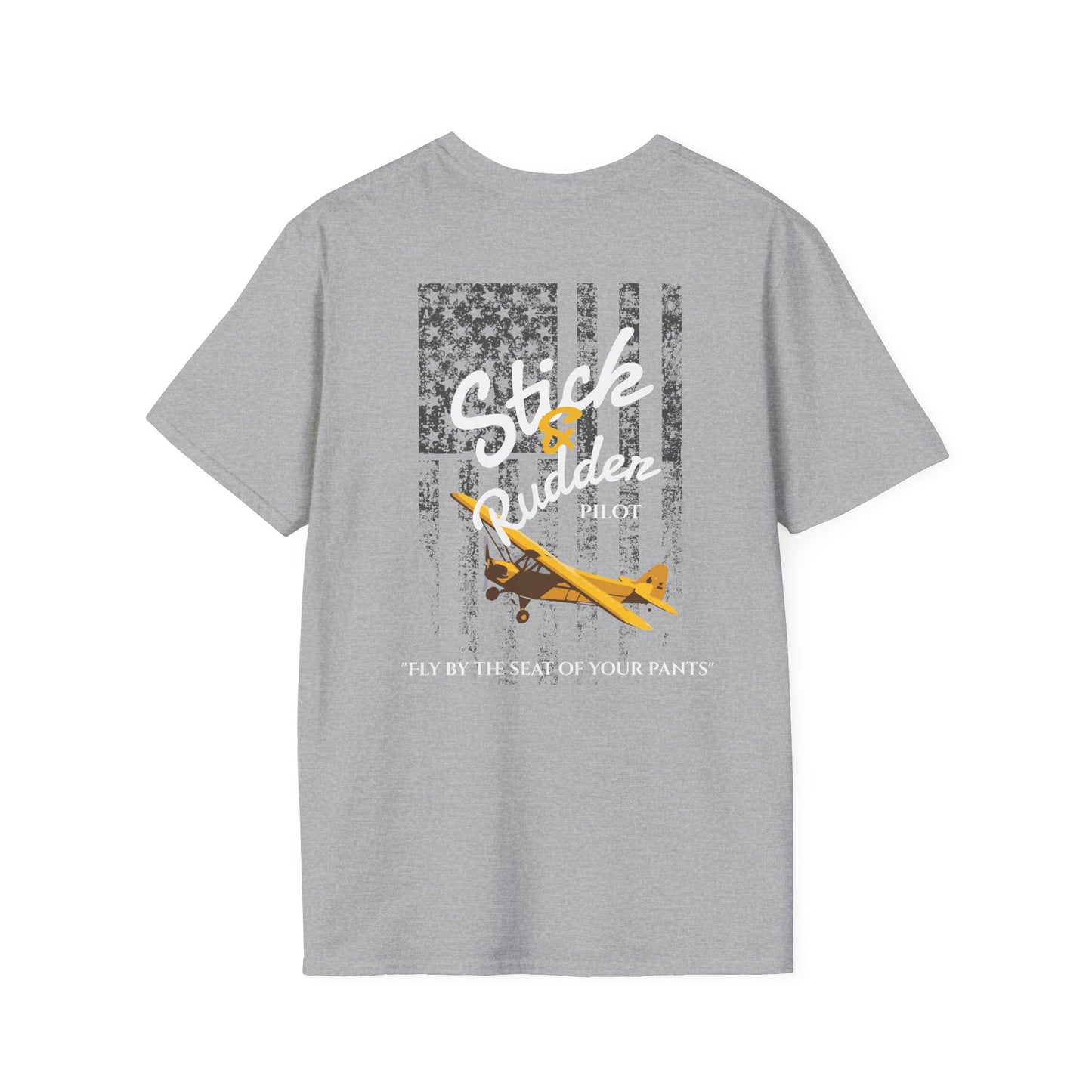 Cub Stick & Rudder Vintage Aviation T-Shirt