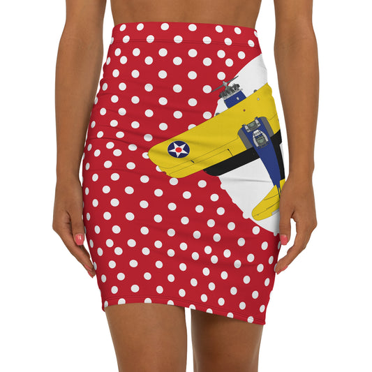 Vintage Polka Dot Pencil Skirt, Retro Style Skirt for Women, AOP Pencil Skirt, Fashionable Party Outfit, Casual Everyday Wear, Summer [...]