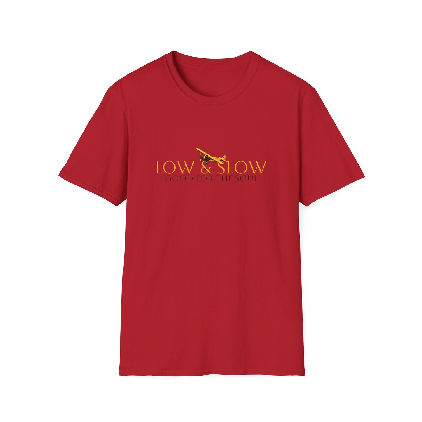Low & Slow Taildragger Flying Aviation T-Shirt