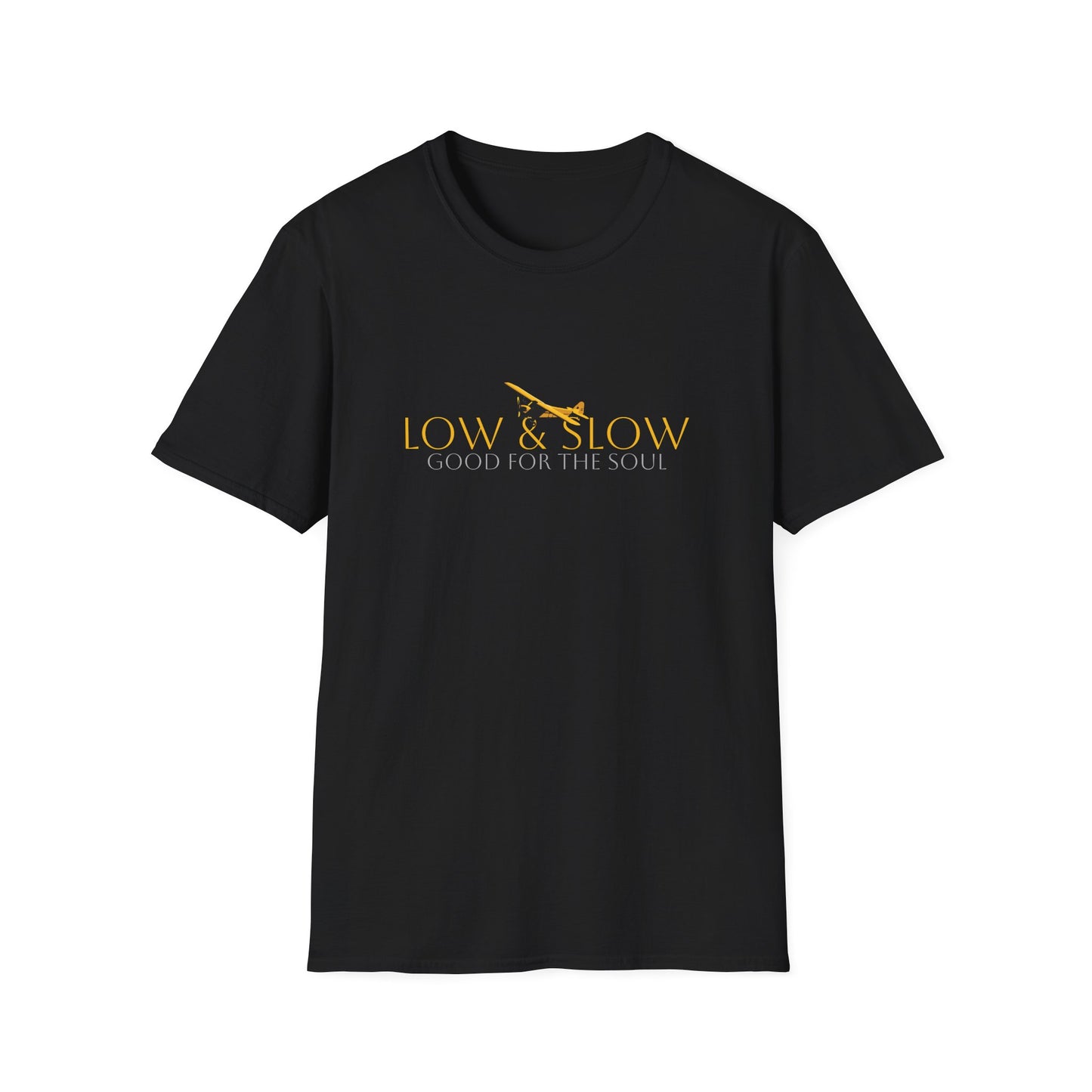 Low & Slow Taildragger Flying Aviation T-Shirt