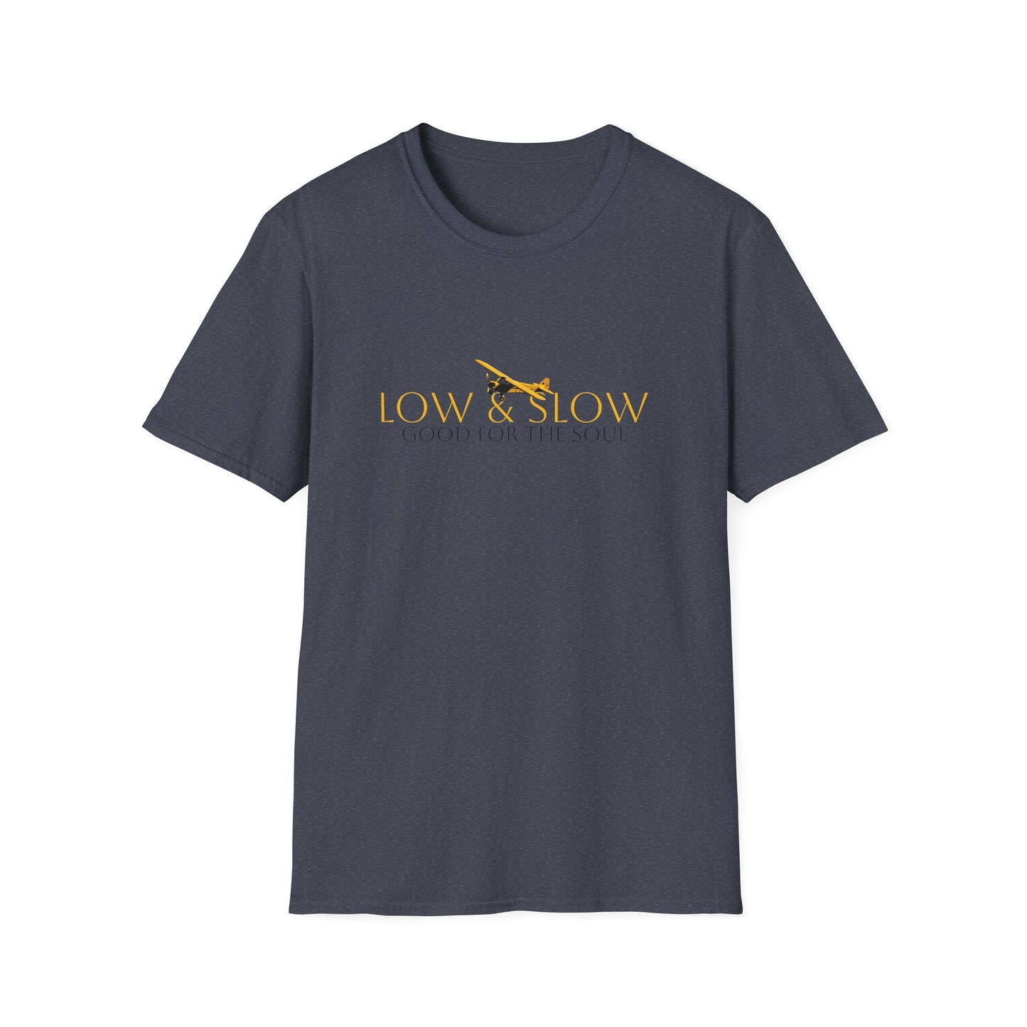 Low & Slow Taildragger Flying Aviation T-Shirt