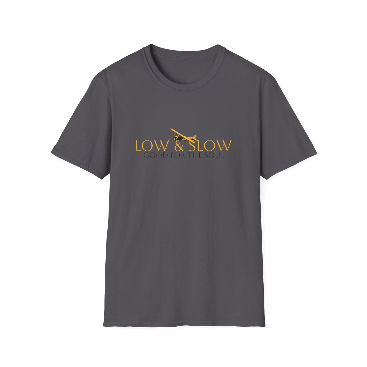 Low & Slow Taildragger Flying Aviation T-Shirt